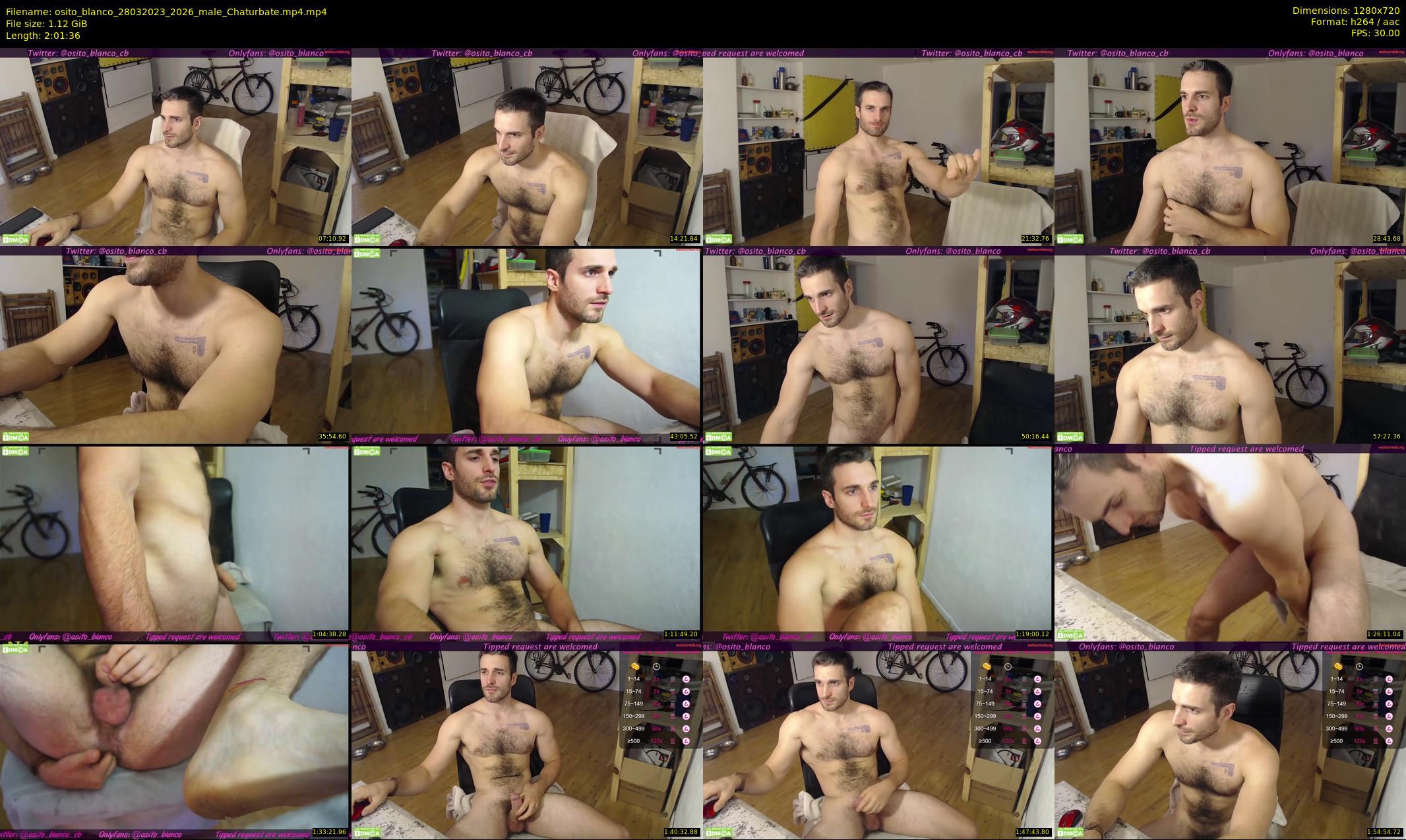 osito_blanco — 122 minute Chaturbate male cam show recording, 720p, Mar 28, 2023