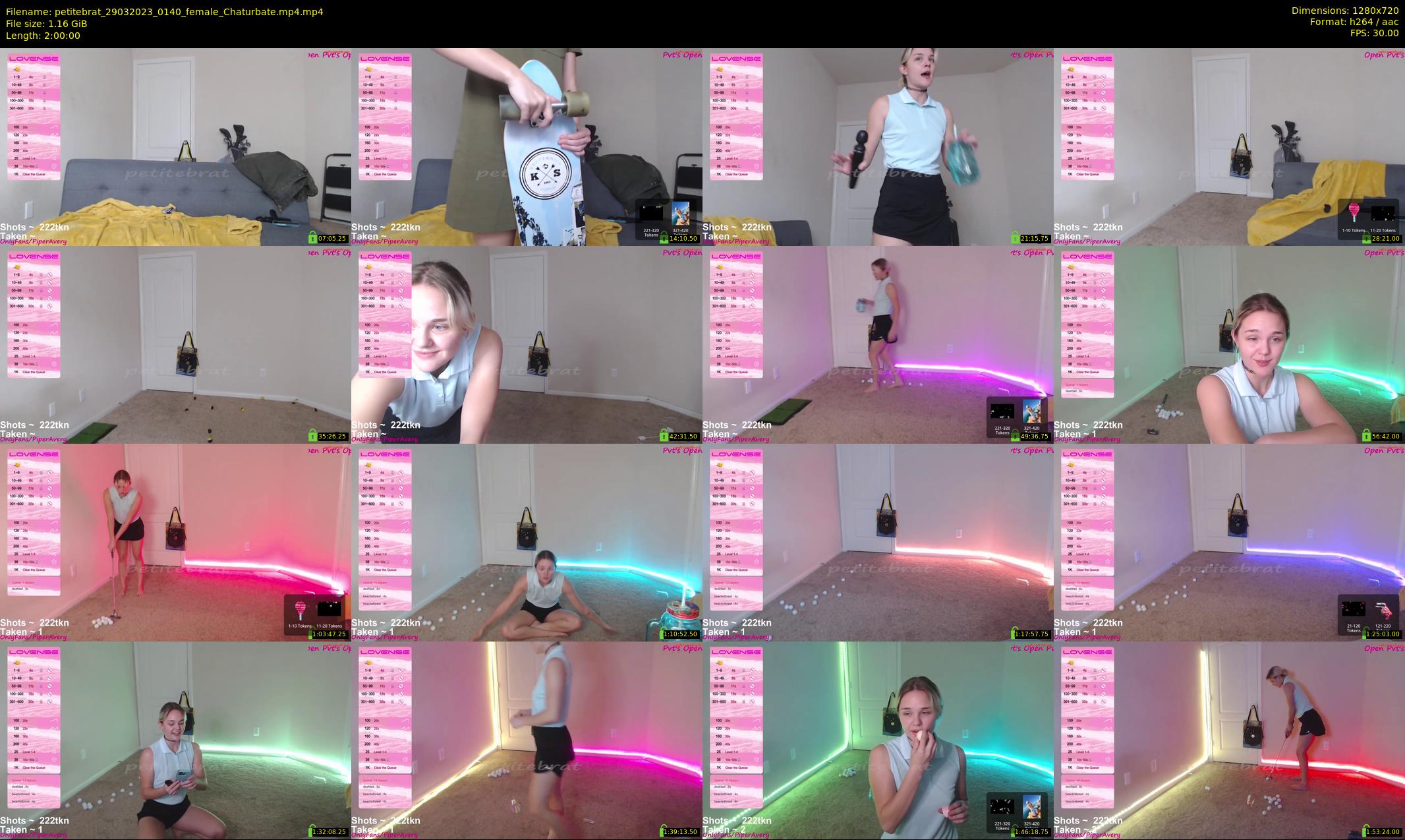 petitebrat — 120 minute Chaturbate female cam show recording, 720p, Mar 29, 2023