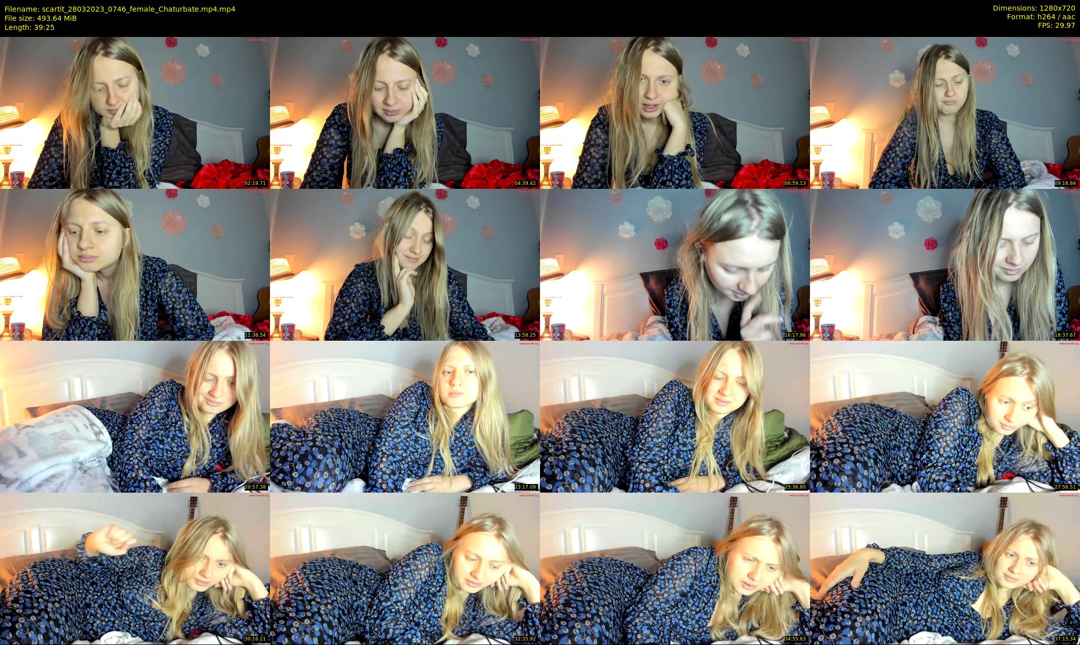 scartit — 40 minute Chaturbate female cam show recording, 720p, Mar 28, 2023