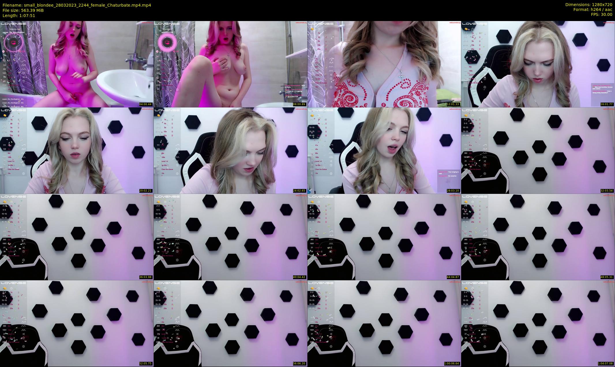small_blondee — 68 minute Chaturbate female cam show recording, 720p, Mar 28, 2023