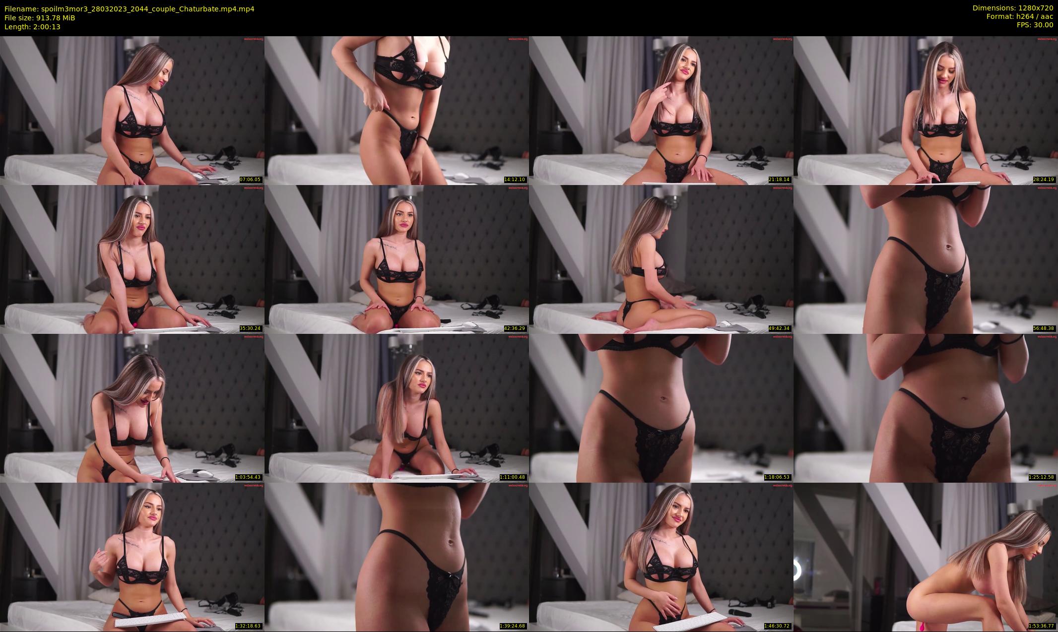 spoilm3mor3 — 121 minute Chaturbate female cam show recording, 720p, Mar 28, 2023