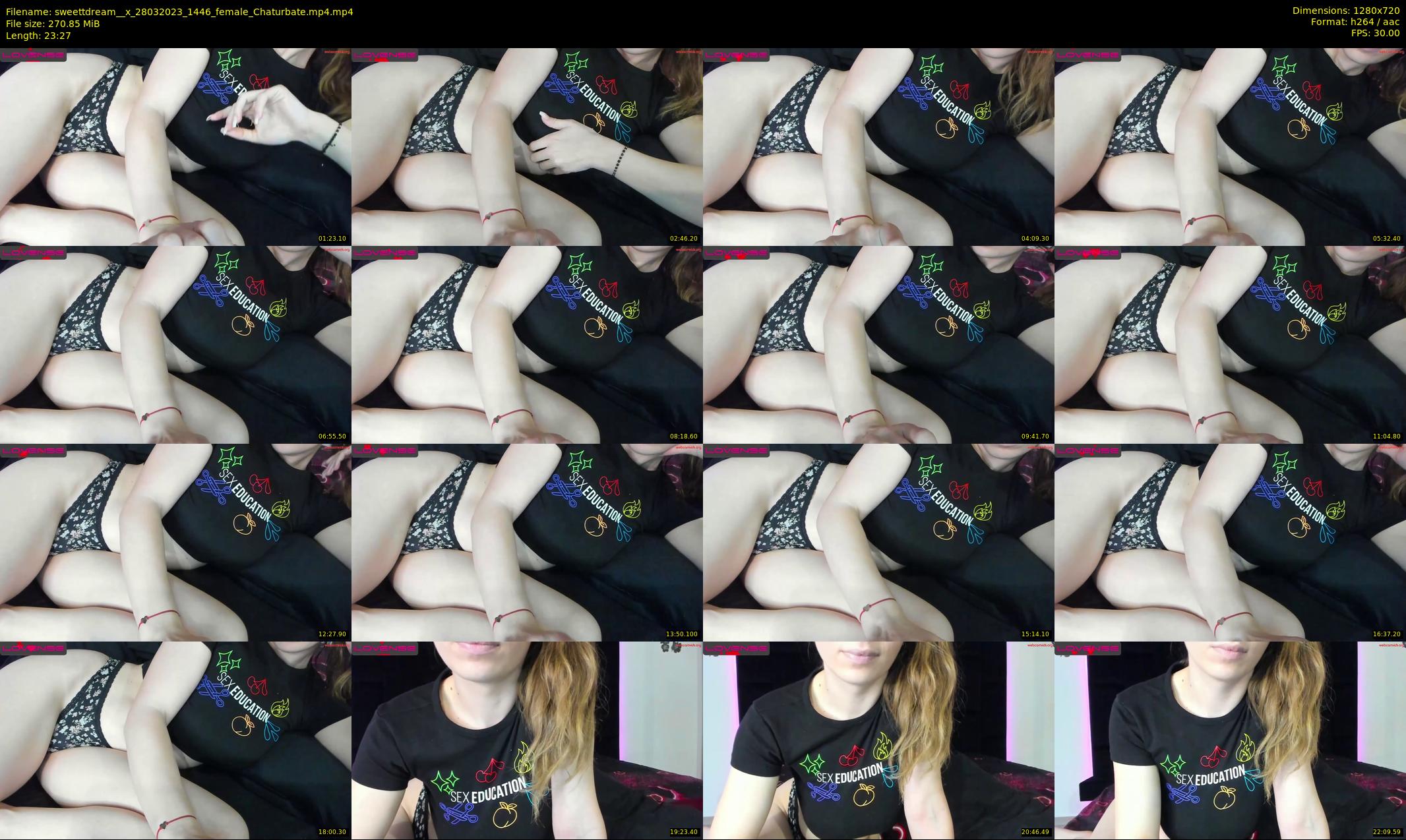 sweettdream__x — 24 minute Chaturbate female cam show recording, 720p, Mar 28, 2023