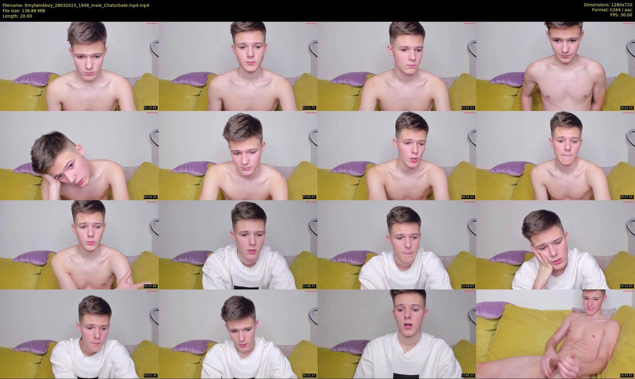 timytwinkboy — 20 minute Chaturbate male cam show recording, 720p, Mar 28, 2023