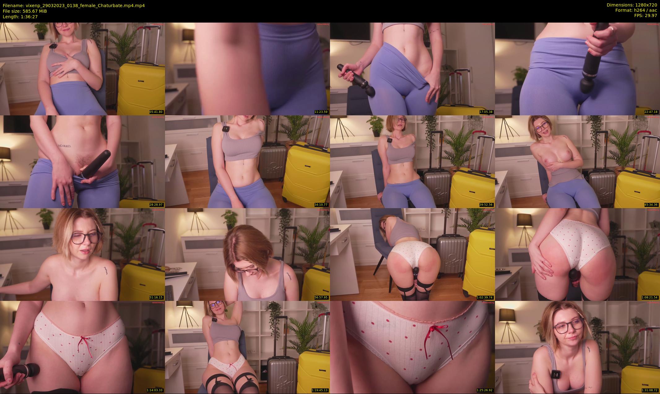 vixenp — 97 minute Chaturbate female cam show recording, 720p, Mar 29, 2023