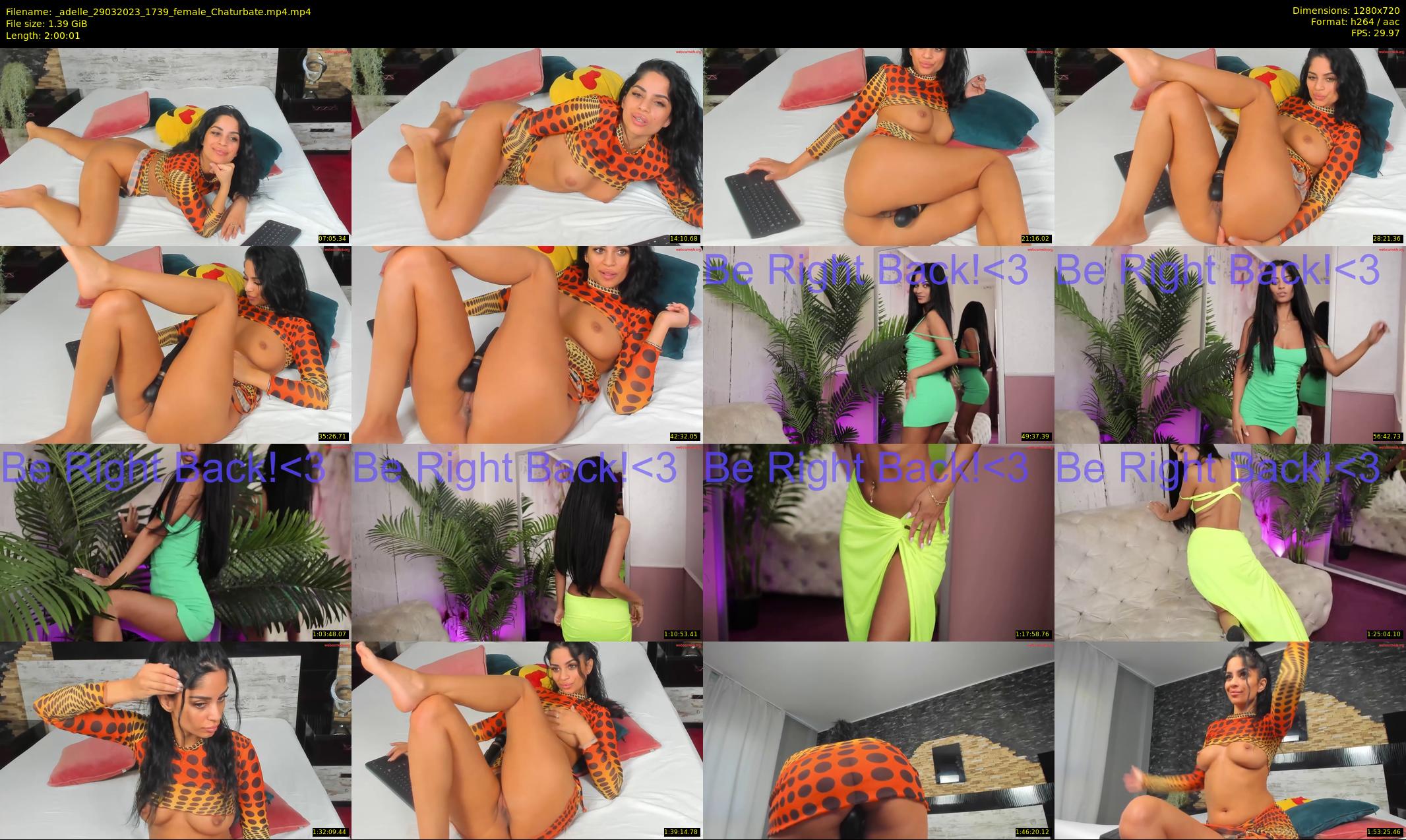 _adelle — 121 minute Chaturbate female cam show recording, 720p, Mar 29, 2023