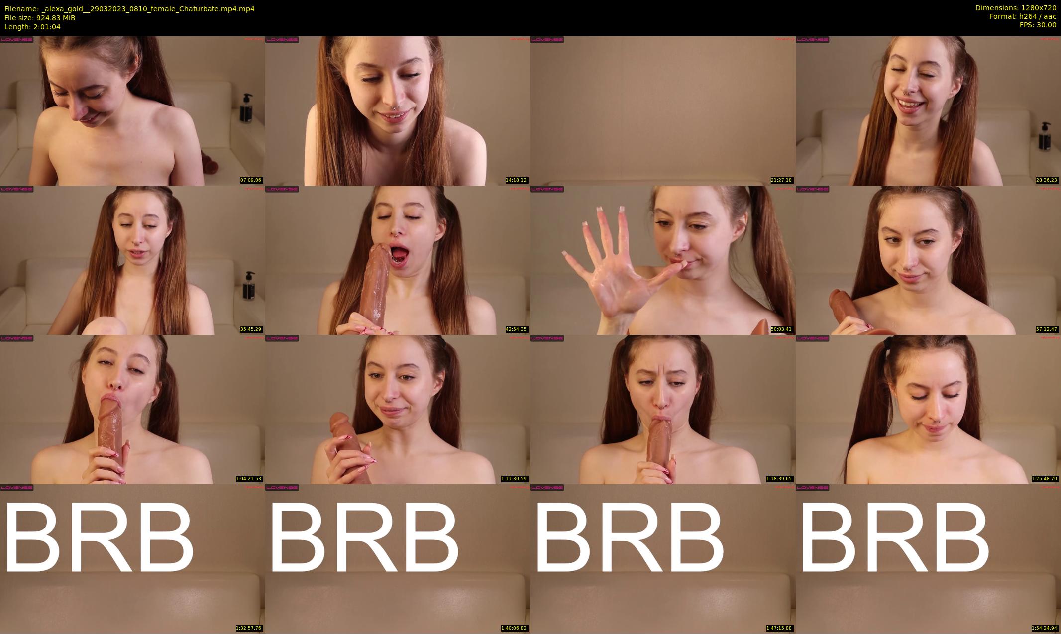 _alexa_gold_ — 122 minute Chaturbate female cam show recording, 720p, Mar 29, 2023