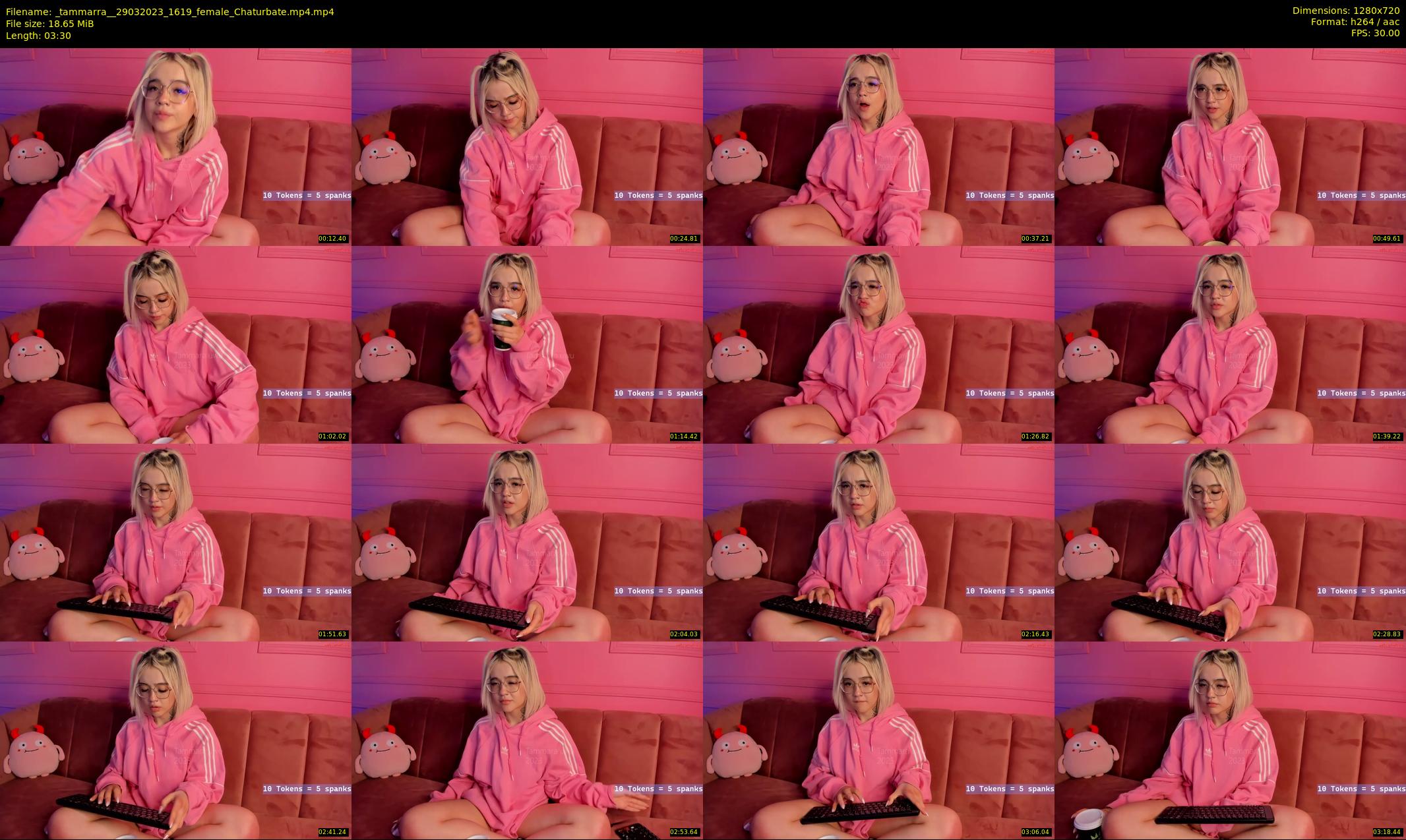 _tammarra_ — 4 minute Chaturbate female cam show recording, 720p, Mar 29, 2023