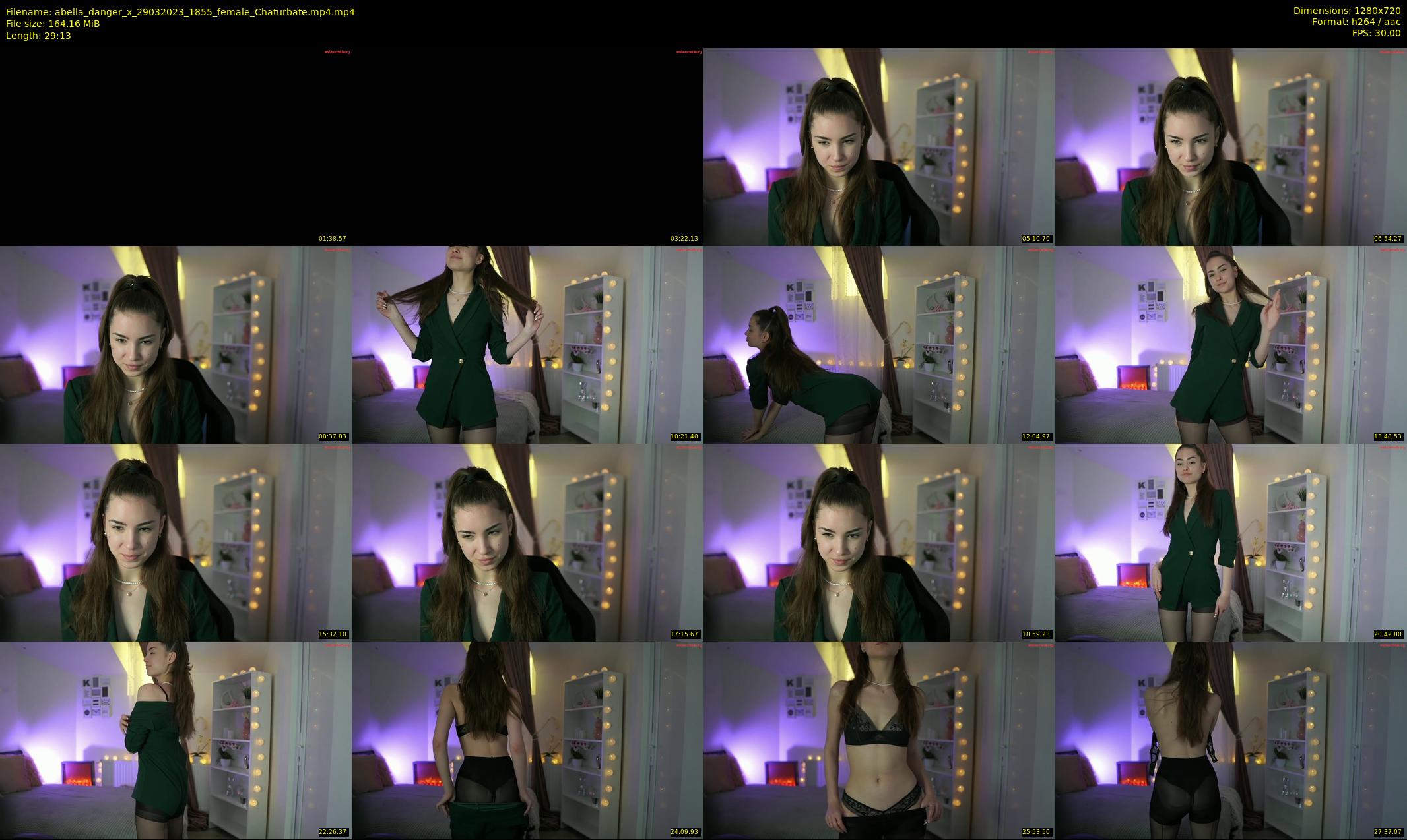 abella_danger_x — 30 minute Chaturbate female cam show recording, 720p, Mar 29, 2023