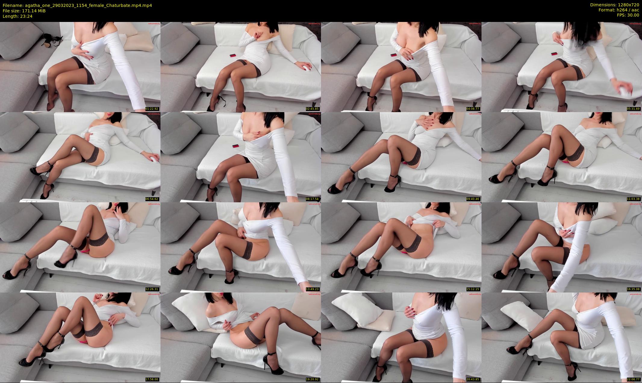 agatha_one — 24 minute Chaturbate female cam show recording, 720p, Mar 29, 2023