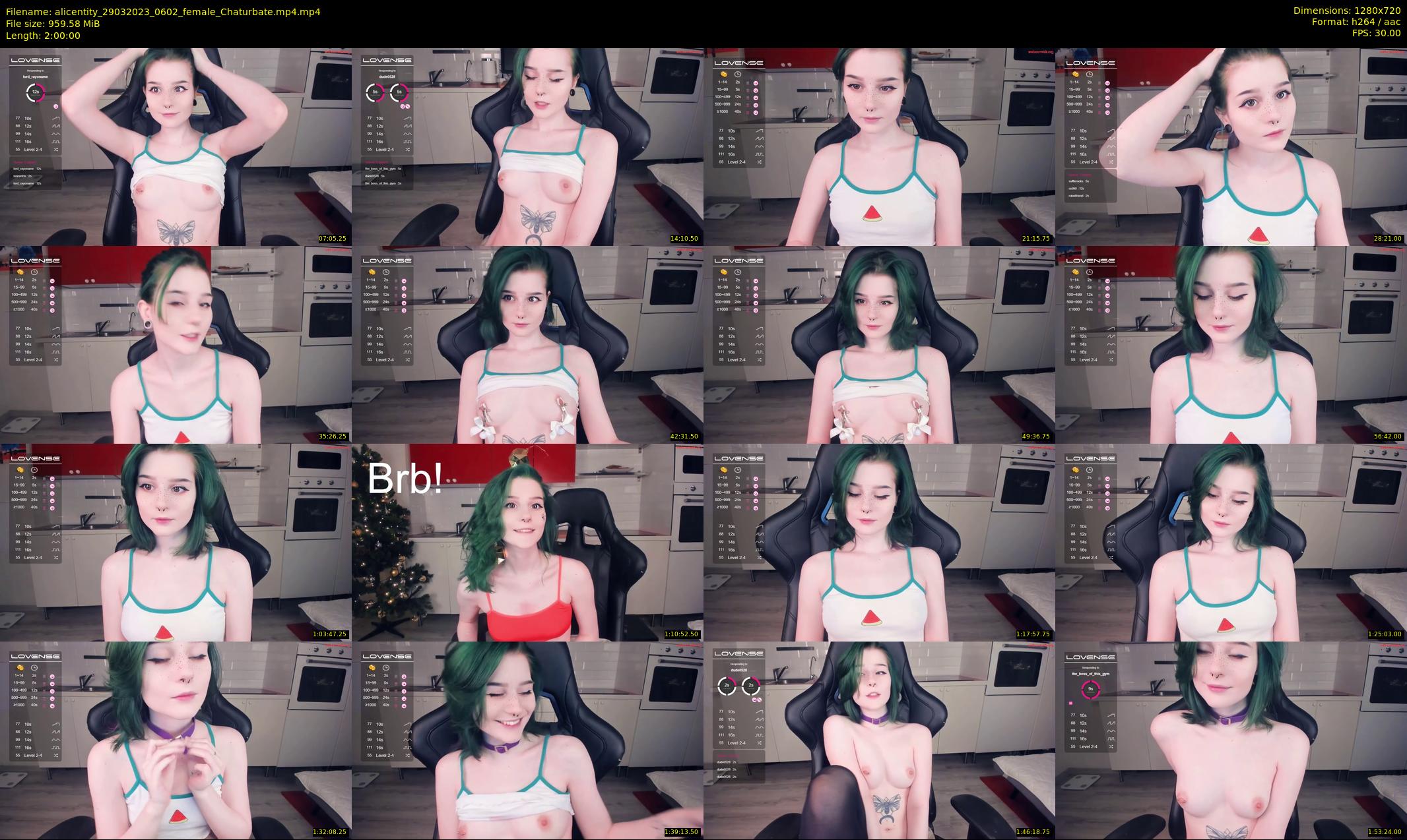 alicentity — 120 minute Chaturbate female cam show recording, 720p, Mar 29, 2023