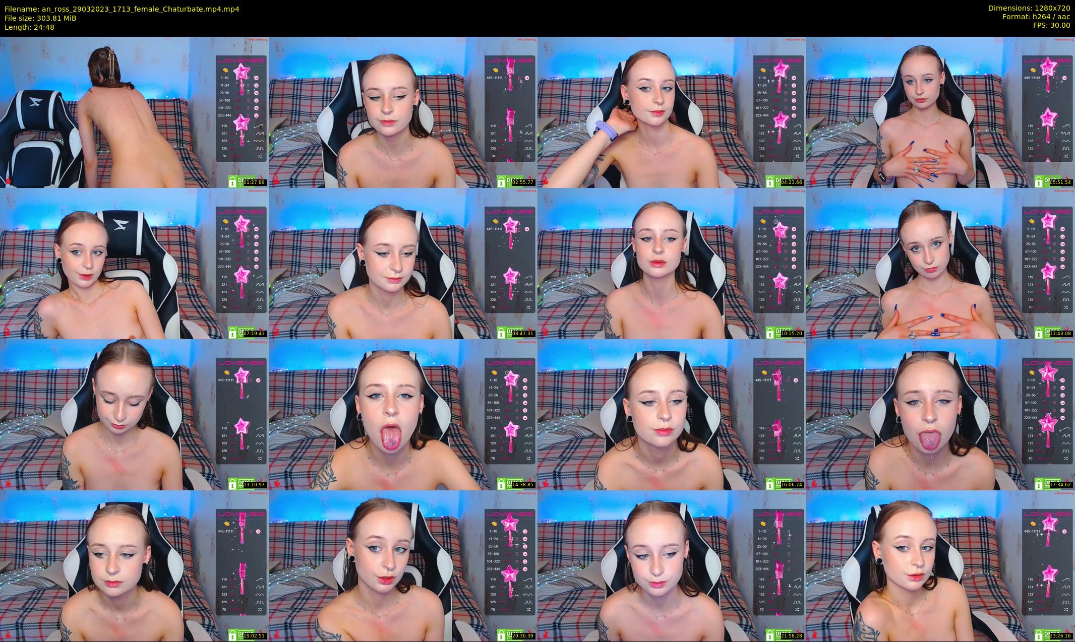 an_ross — 25 minute Chaturbate female cam show recording, 720p, Mar 29, 2023