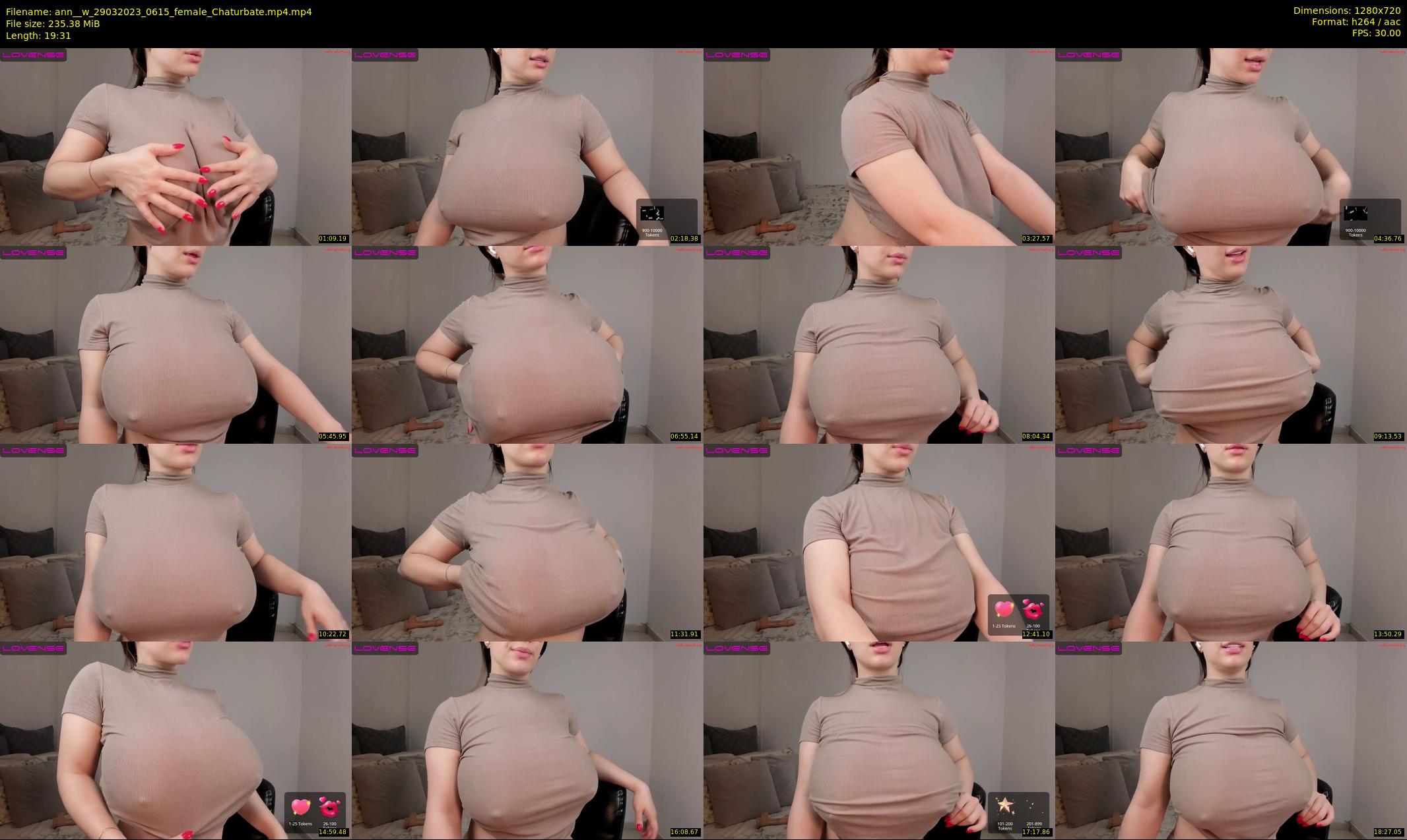 ann__w — 20 minute Chaturbate female cam show recording, 720p, Mar 29, 2023