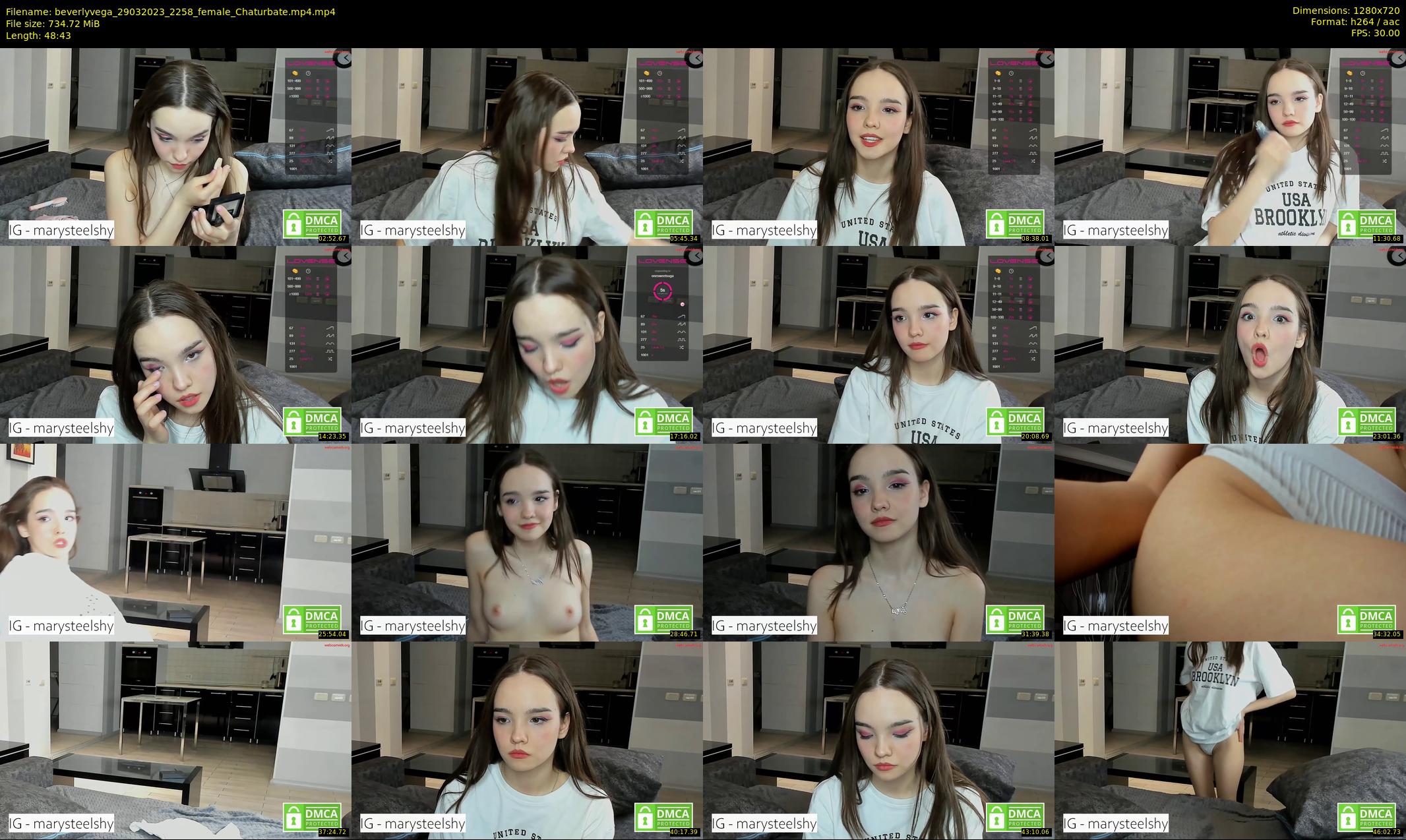 beverlyvega — 49 minute Chaturbate couple cam show recording, 720p, Mar 29, 2023