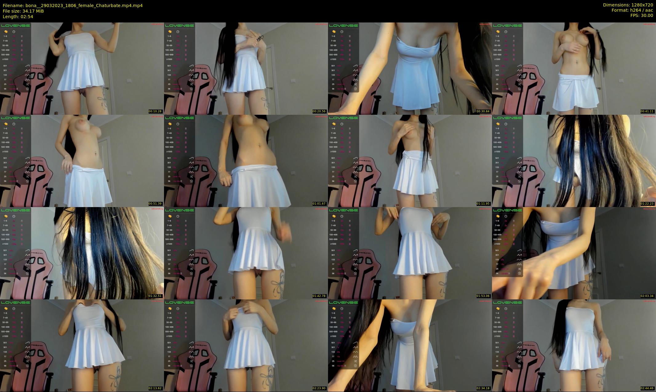 bona_ — 3 minute Chaturbate female cam show recording, 720p, Mar 29, 2023