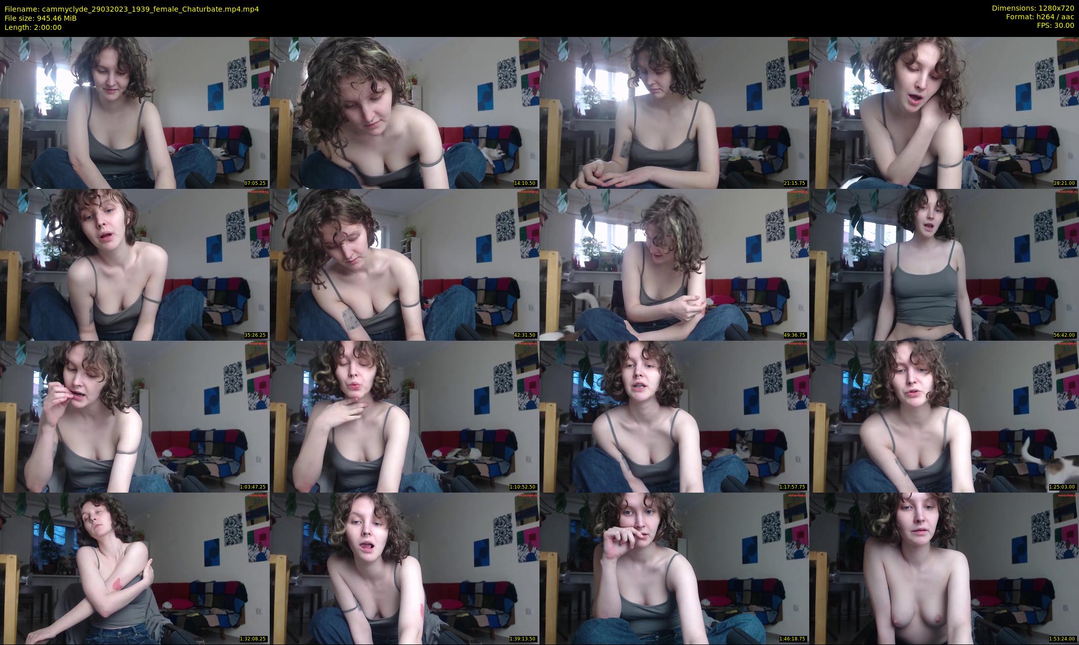 cammyclyde — 120 minute Chaturbate female cam show recording, 720p, Mar 29, 2023