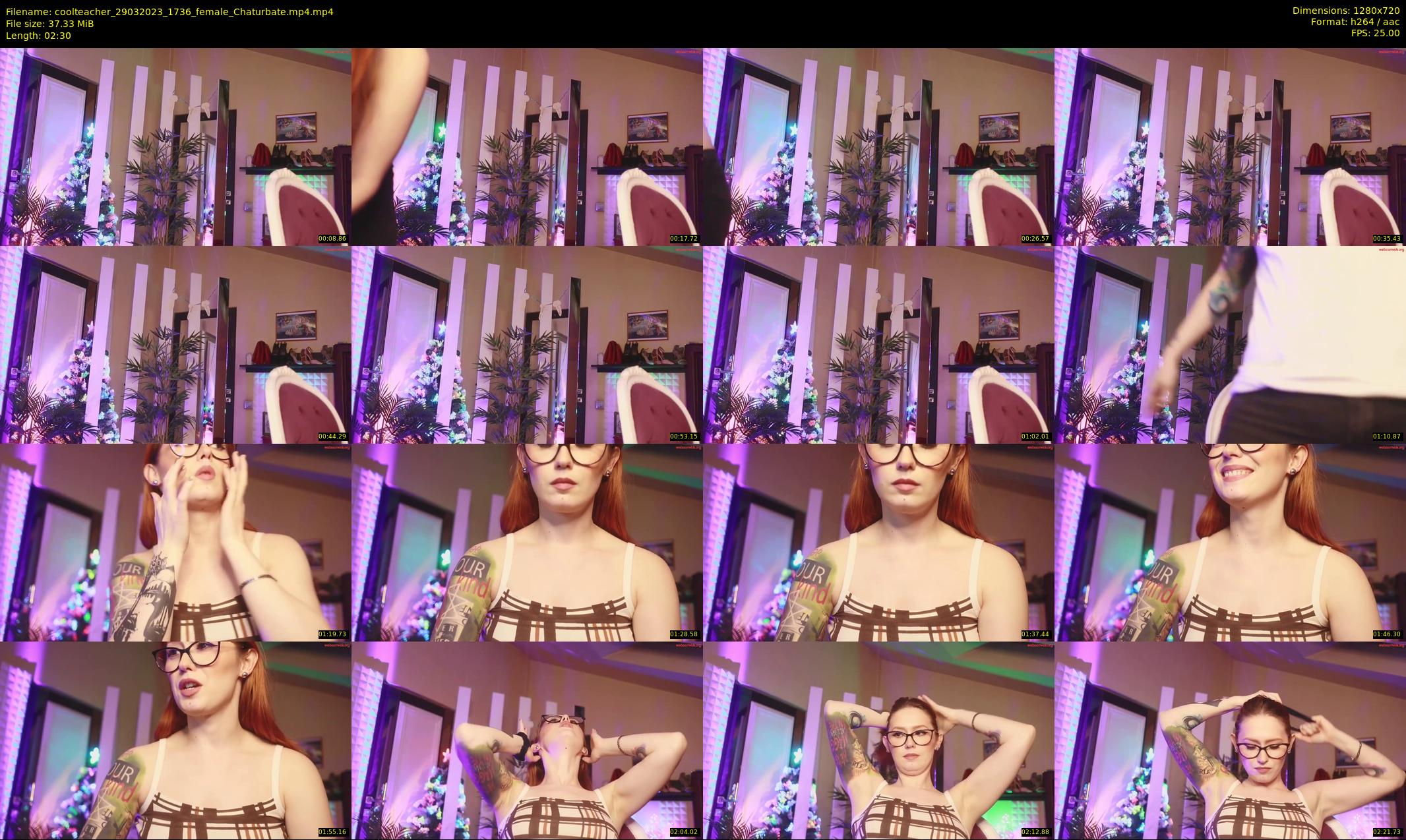 coolteacher — 3 minute Chaturbate female cam show recording, 720p, Mar 29, 2023