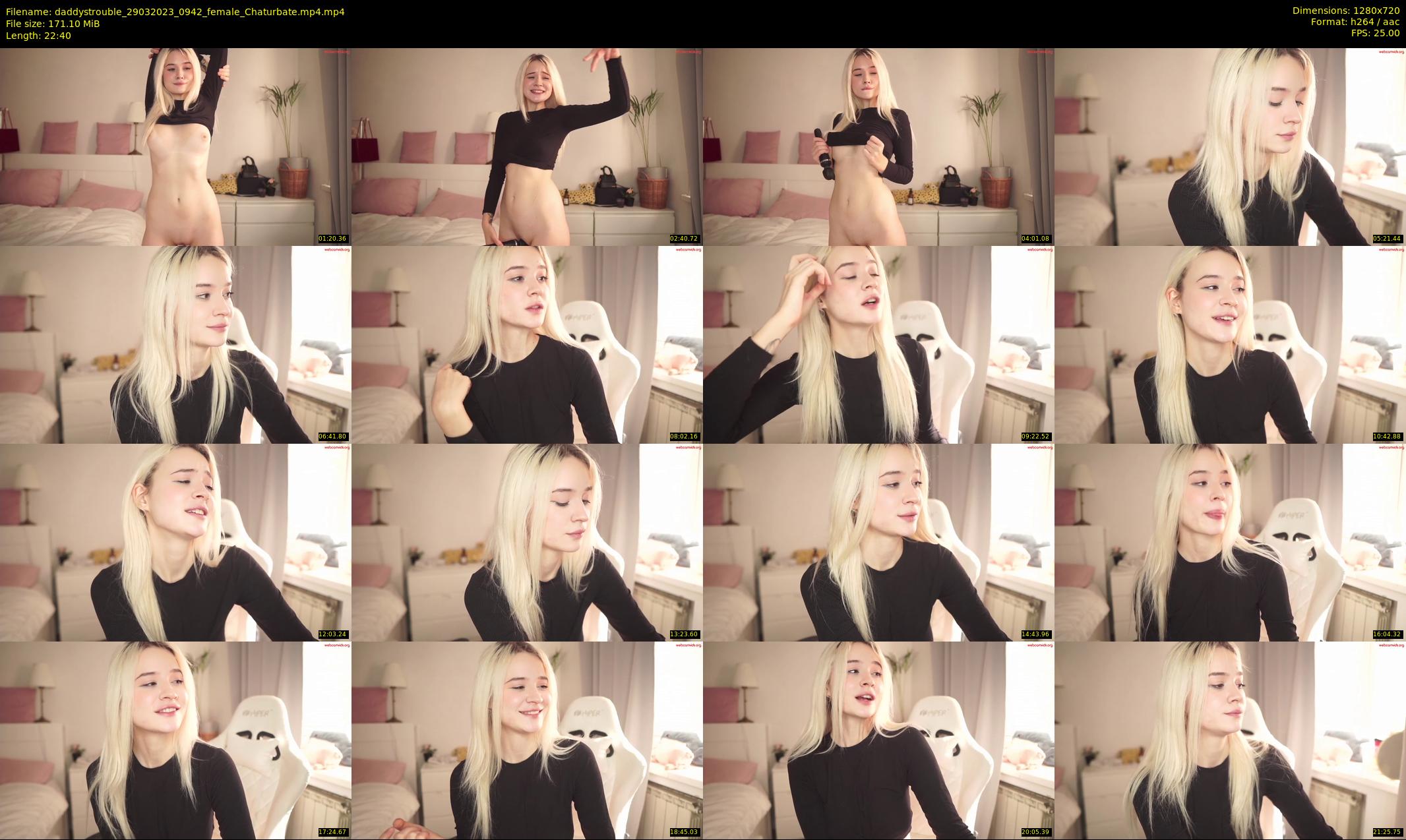 daddystrouble — 23 minute Chaturbate female cam show recording, 720p, Mar 29, 2023