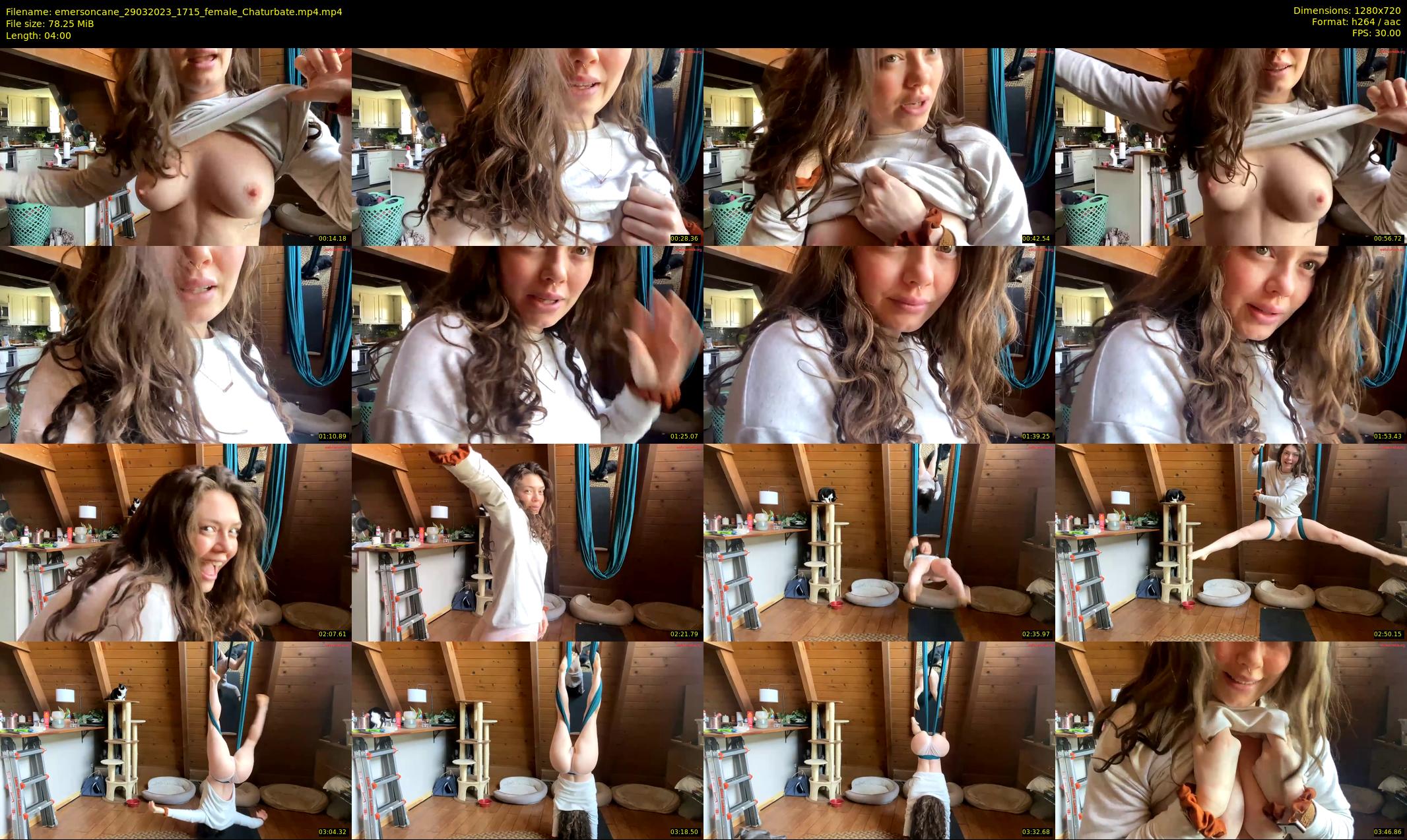 emersoncane — 4 minute Chaturbate female cam show recording, 720p, Mar 29, 2023