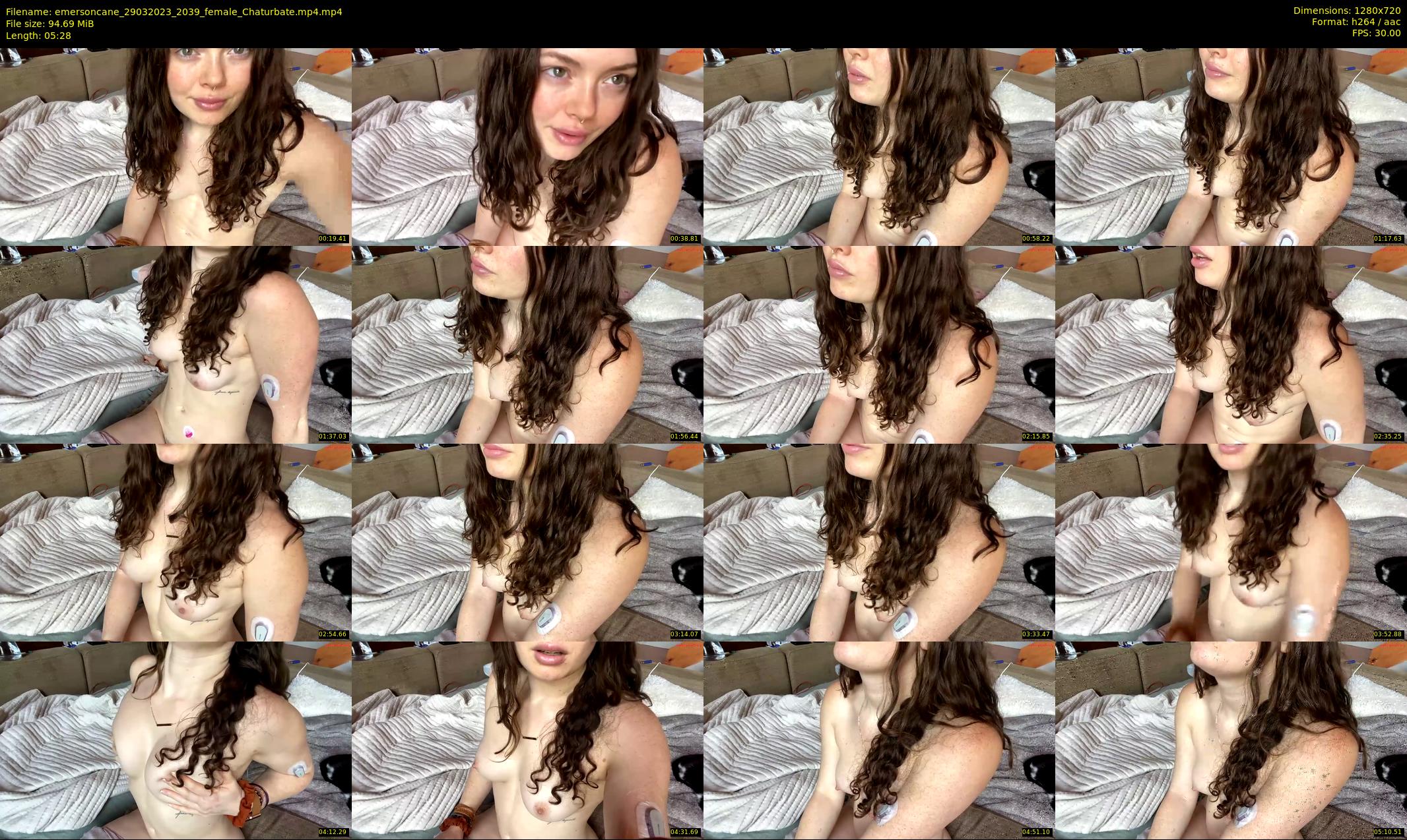 emersoncane — 6 minute Chaturbate female cam show recording, 720p, Mar 29, 2023