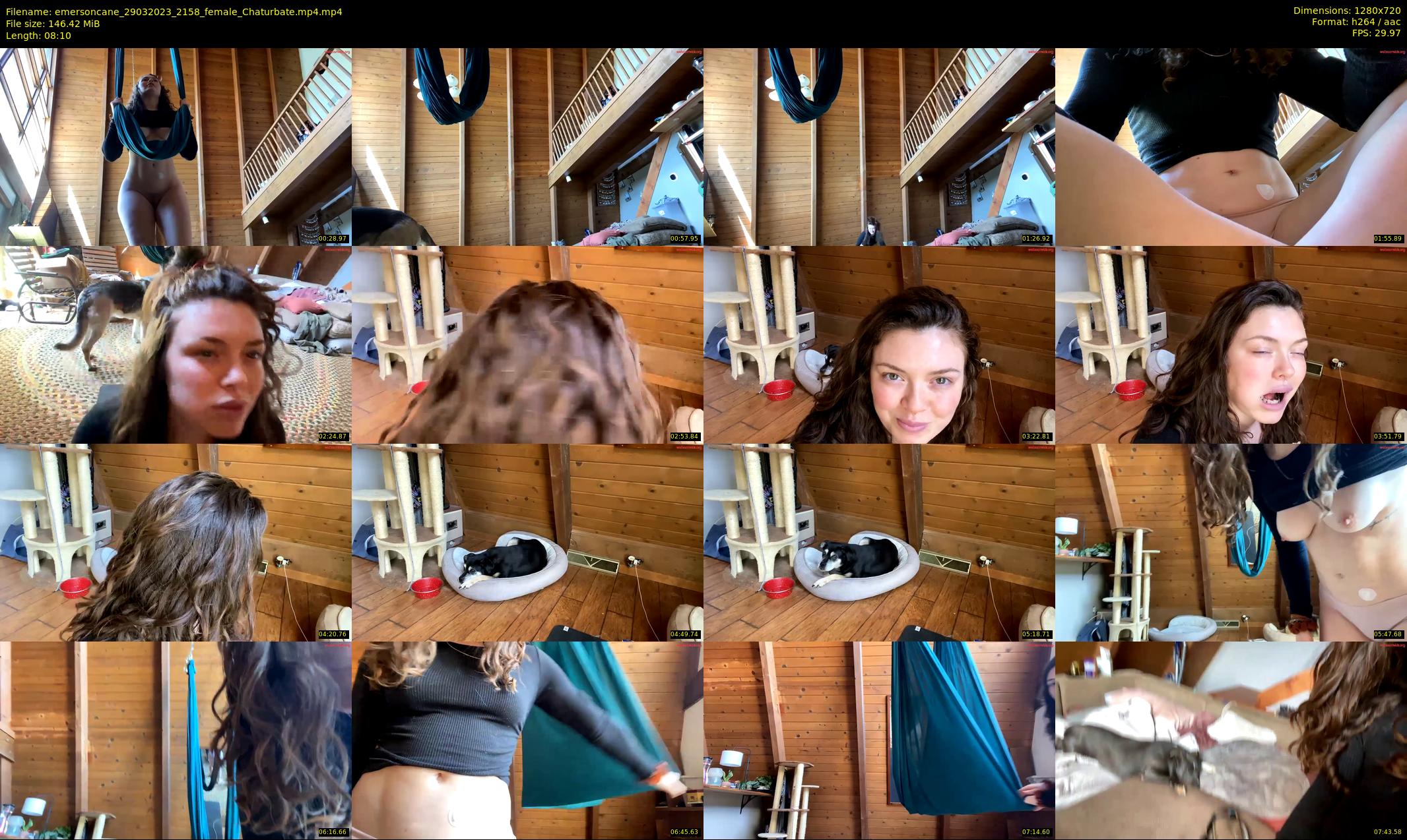 emersoncane — 9 minute Chaturbate female cam show recording, 720p, Mar 29, 2023