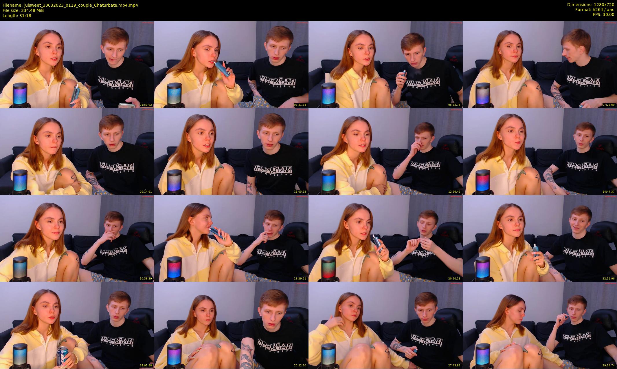 julsweet — 32 minute Chaturbate male cam show recording, 720p, Mar 30, 2023