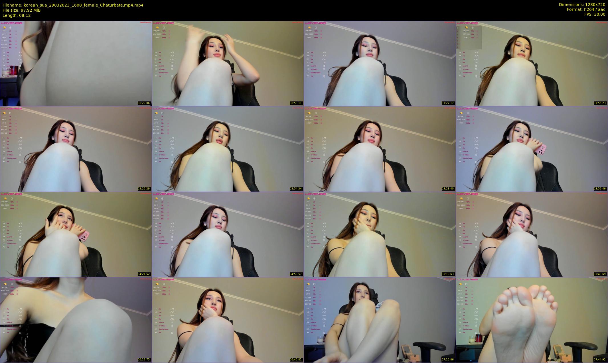 korean_sua — 9 minute Chaturbate female cam show recording, 720p, Mar 29, 2023