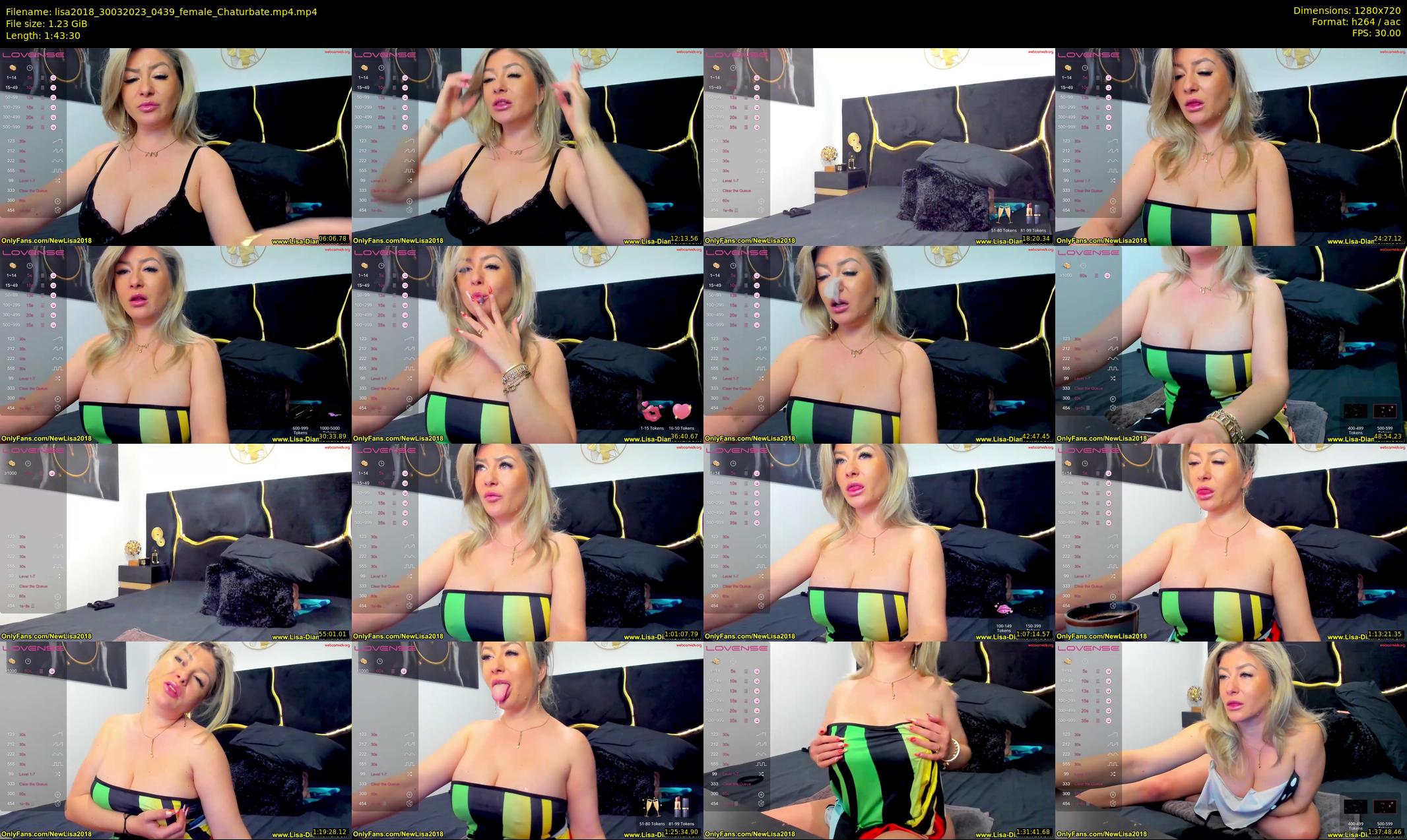 lisa2018 — 104 minute Chaturbate female cam show recording, 720p, Mar 30, 2023
