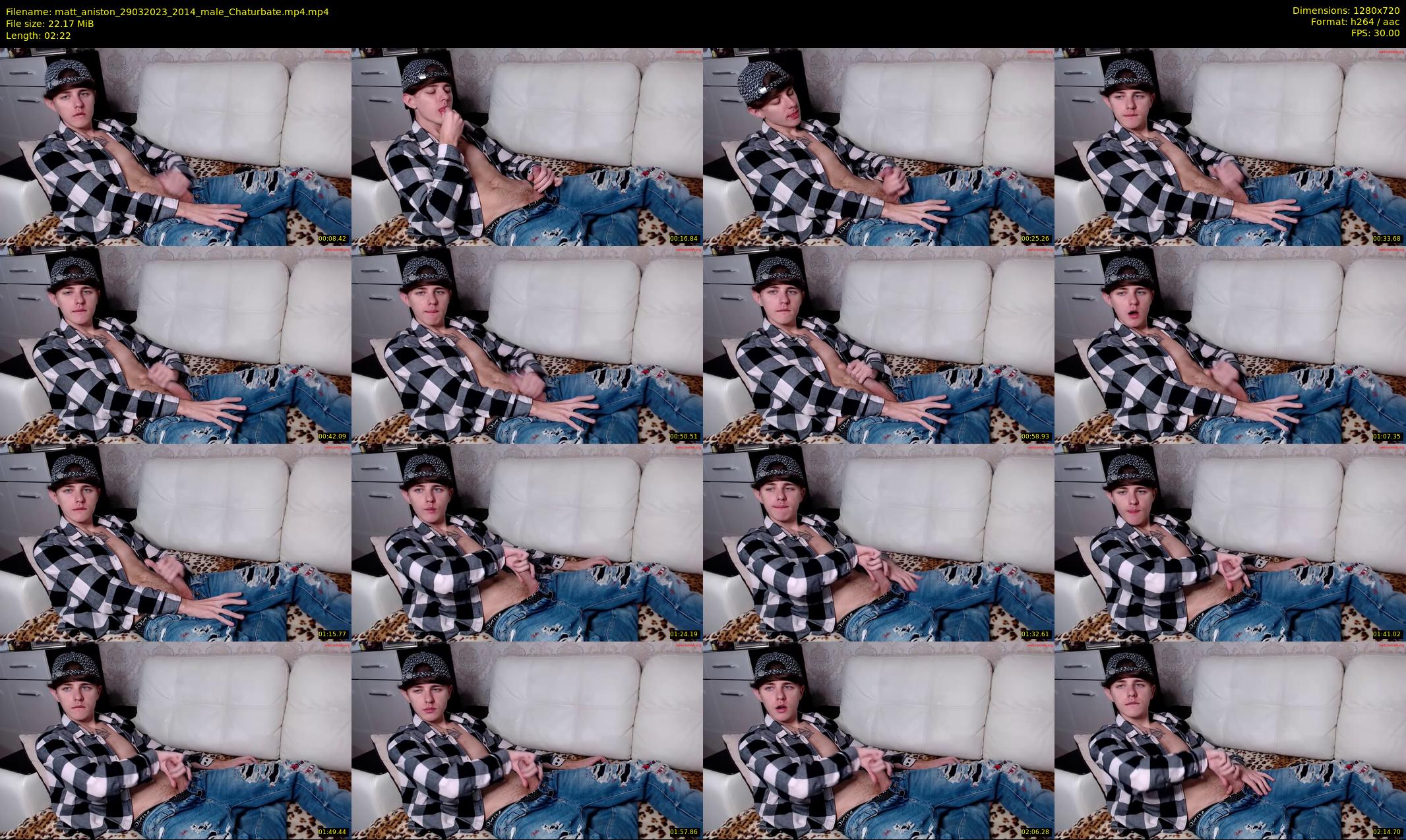 matt_aniston — 3 minute Chaturbate male cam show recording, 720p, Mar 29, 2023