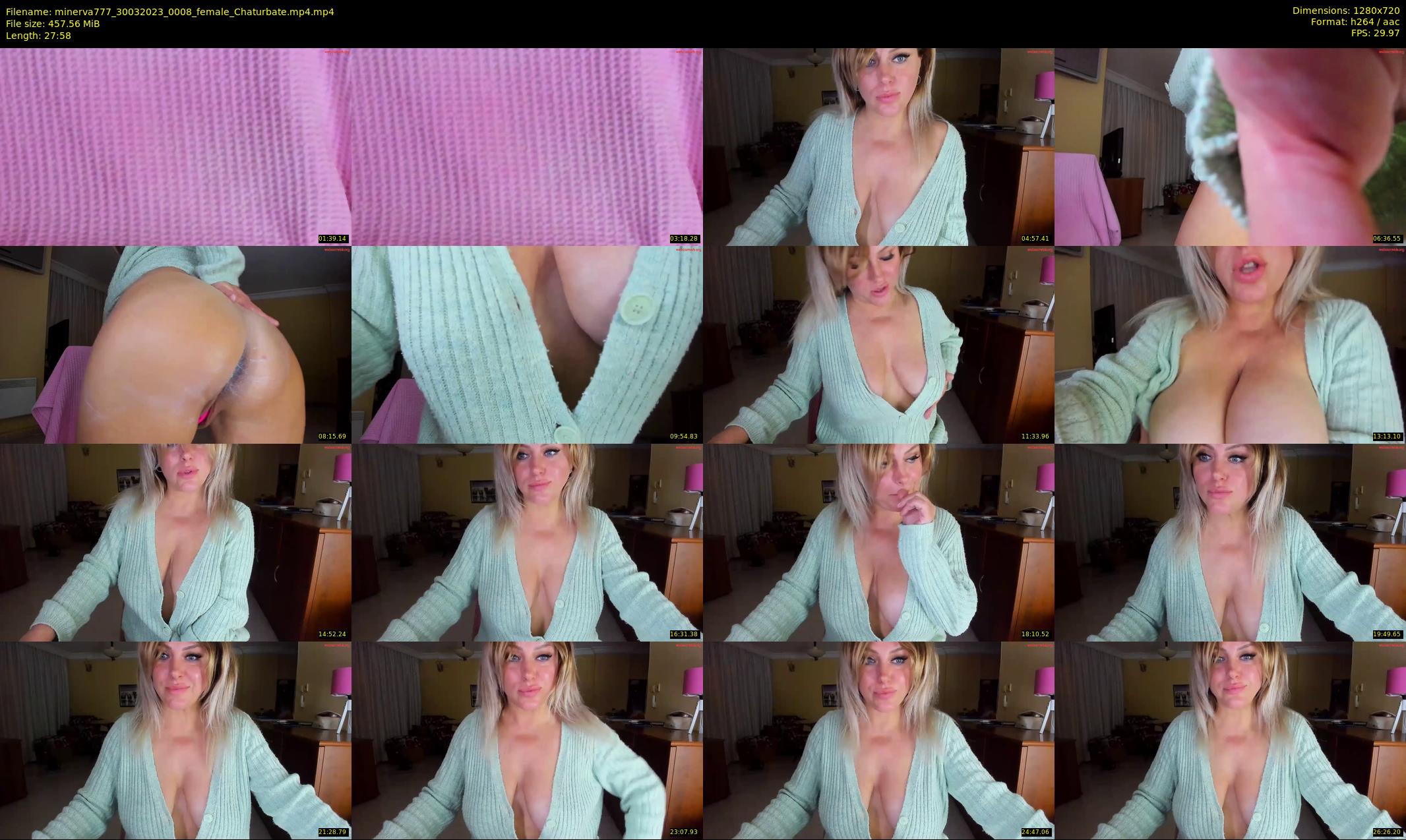 minerva777 — 28 minute Chaturbate female cam show recording, 720p, Mar 30, 2023