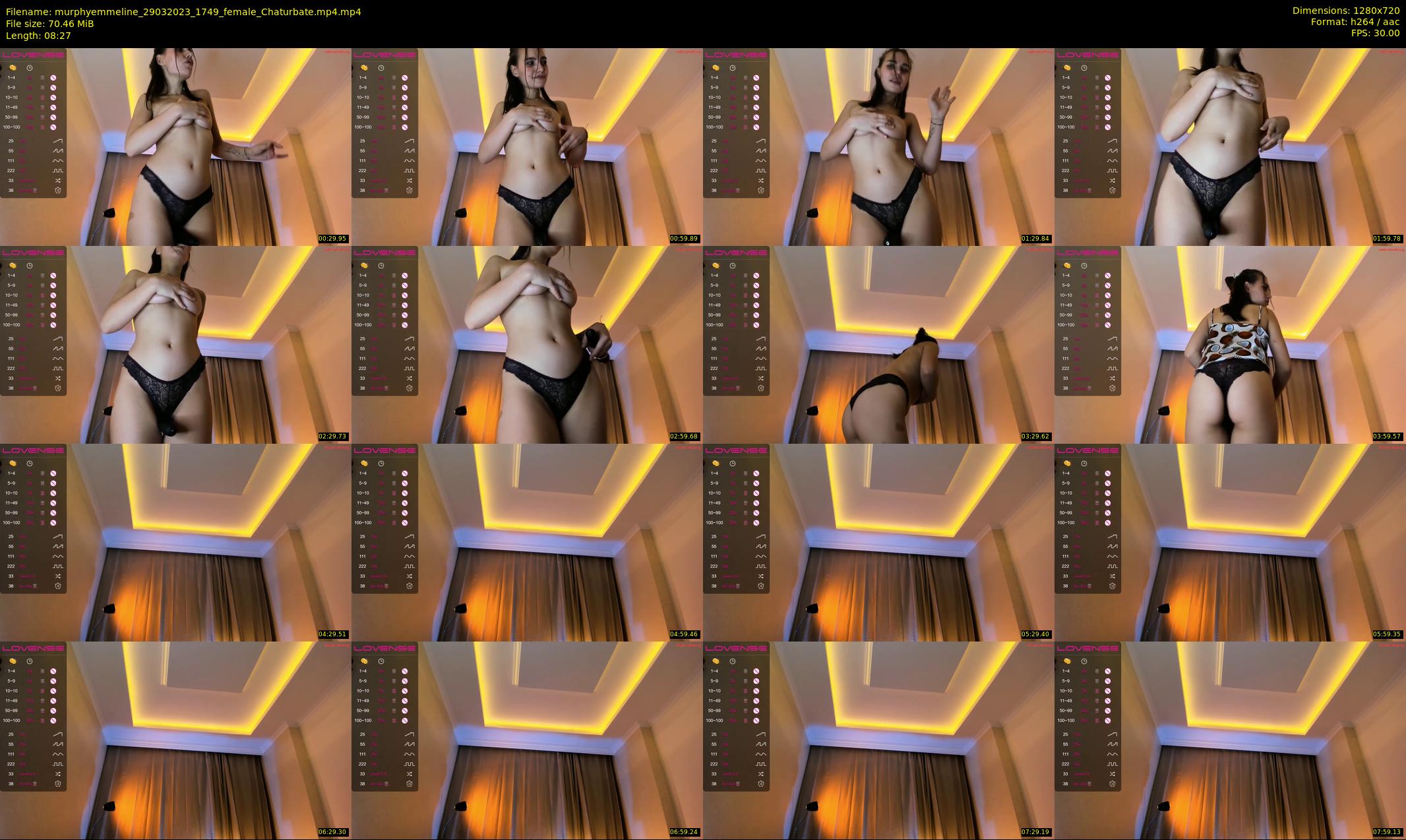 murphyemmeline — 9 minute Chaturbate female cam show recording, 720p, Mar 29, 2023