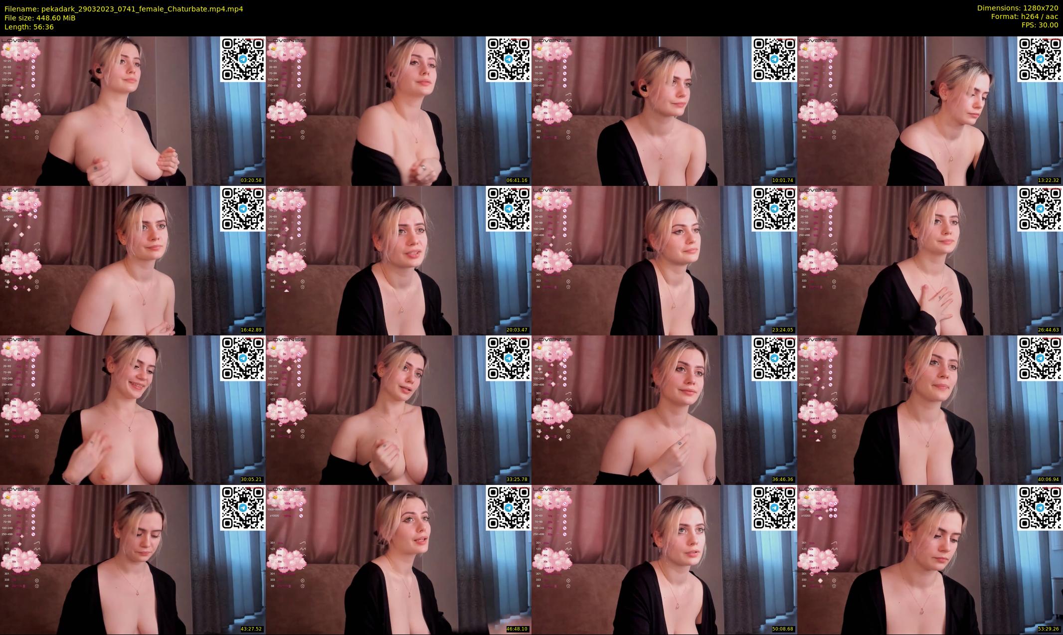 pekadark — 57 minute Chaturbate female cam show recording, 720p, Mar 29, 2023