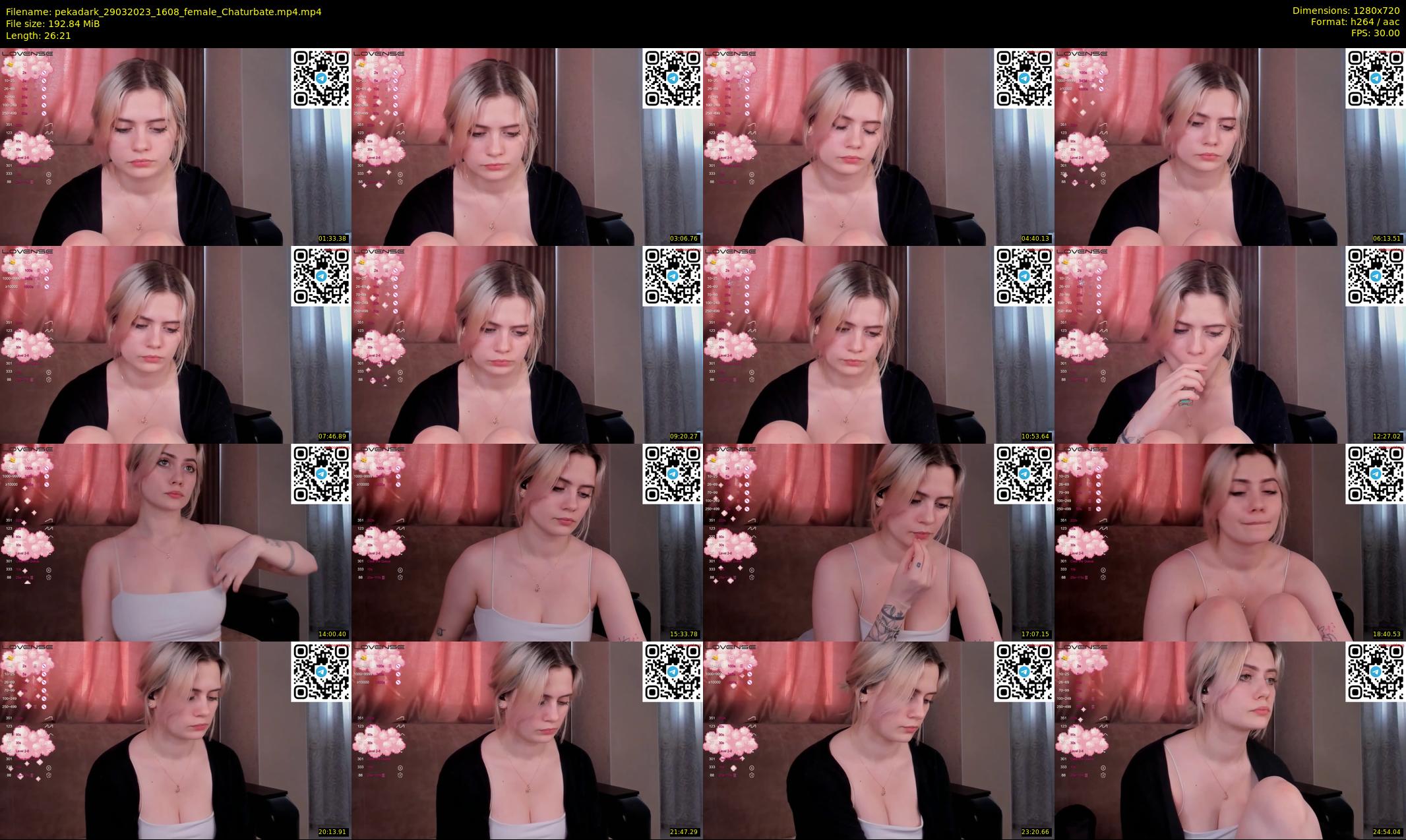 pekadark — 27 minute Chaturbate female cam show recording, 720p, Mar 29, 2023