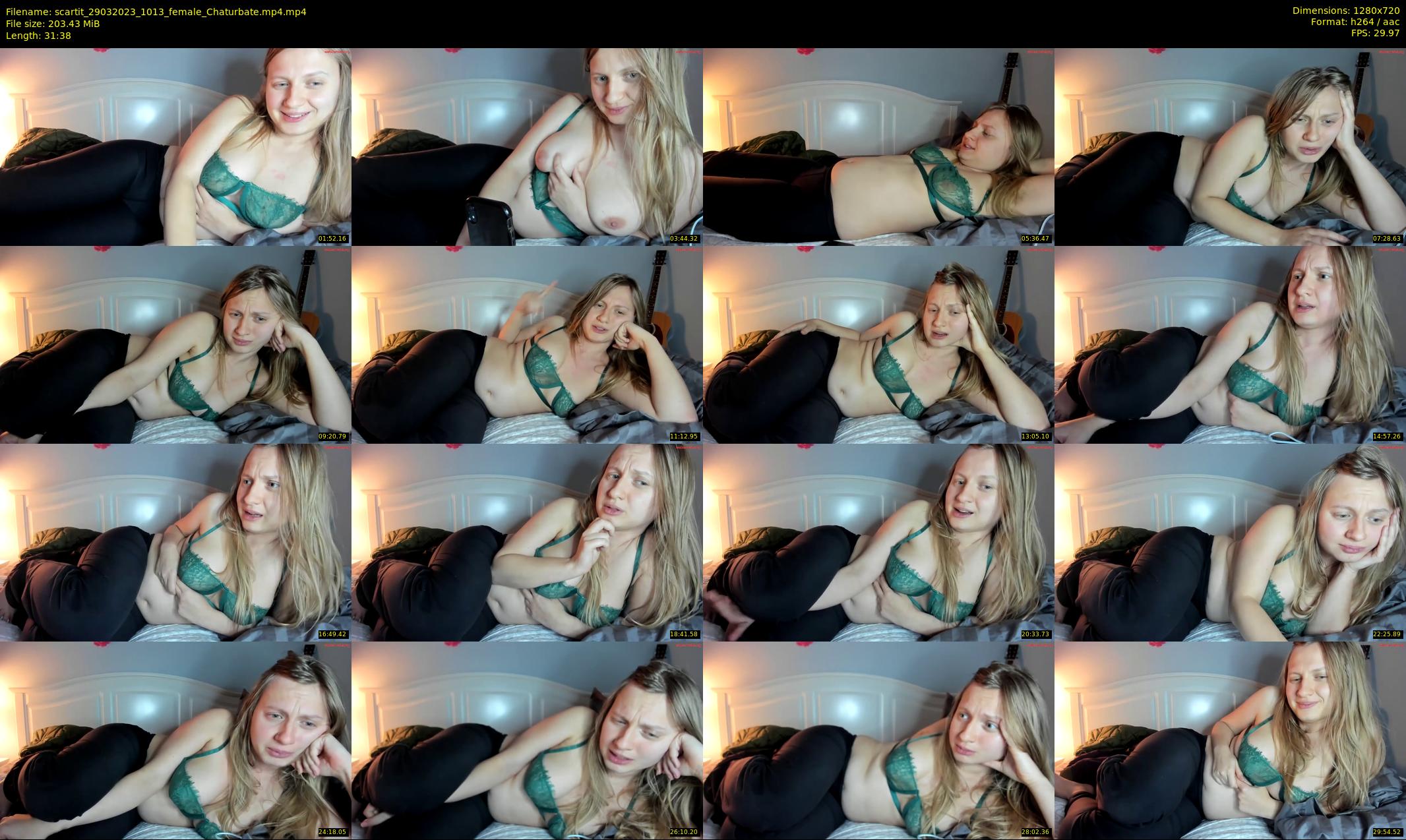 scartit — 32 minute Chaturbate female cam show recording, 720p, Mar 29, 2023