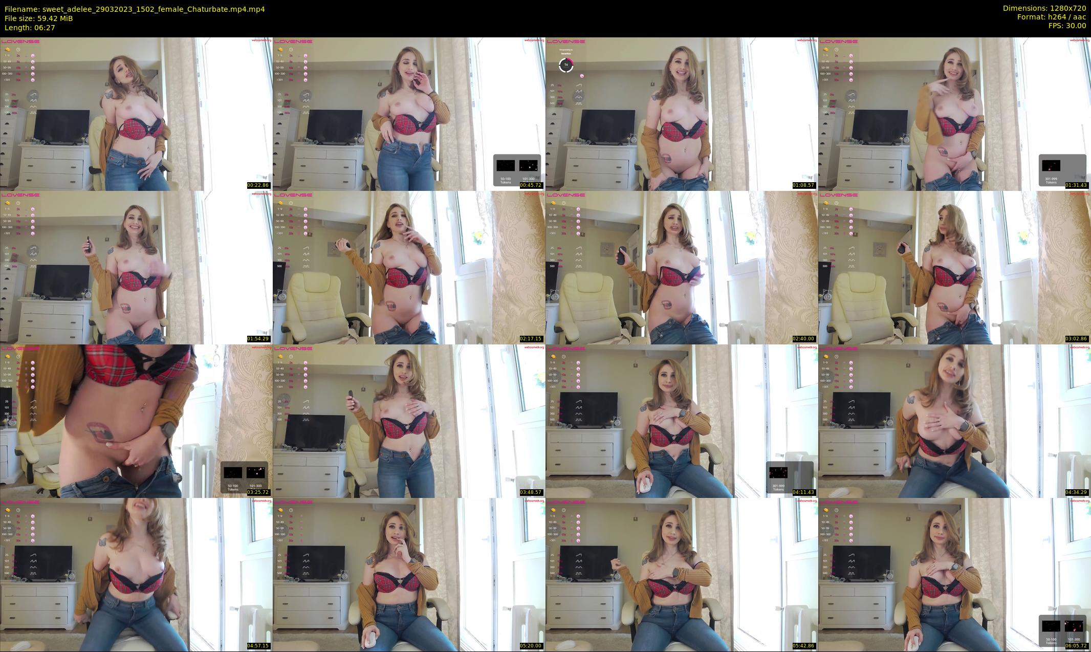 sweet_adelee — 7 minute Chaturbate female cam show recording, 720p, Mar 29, 2023
