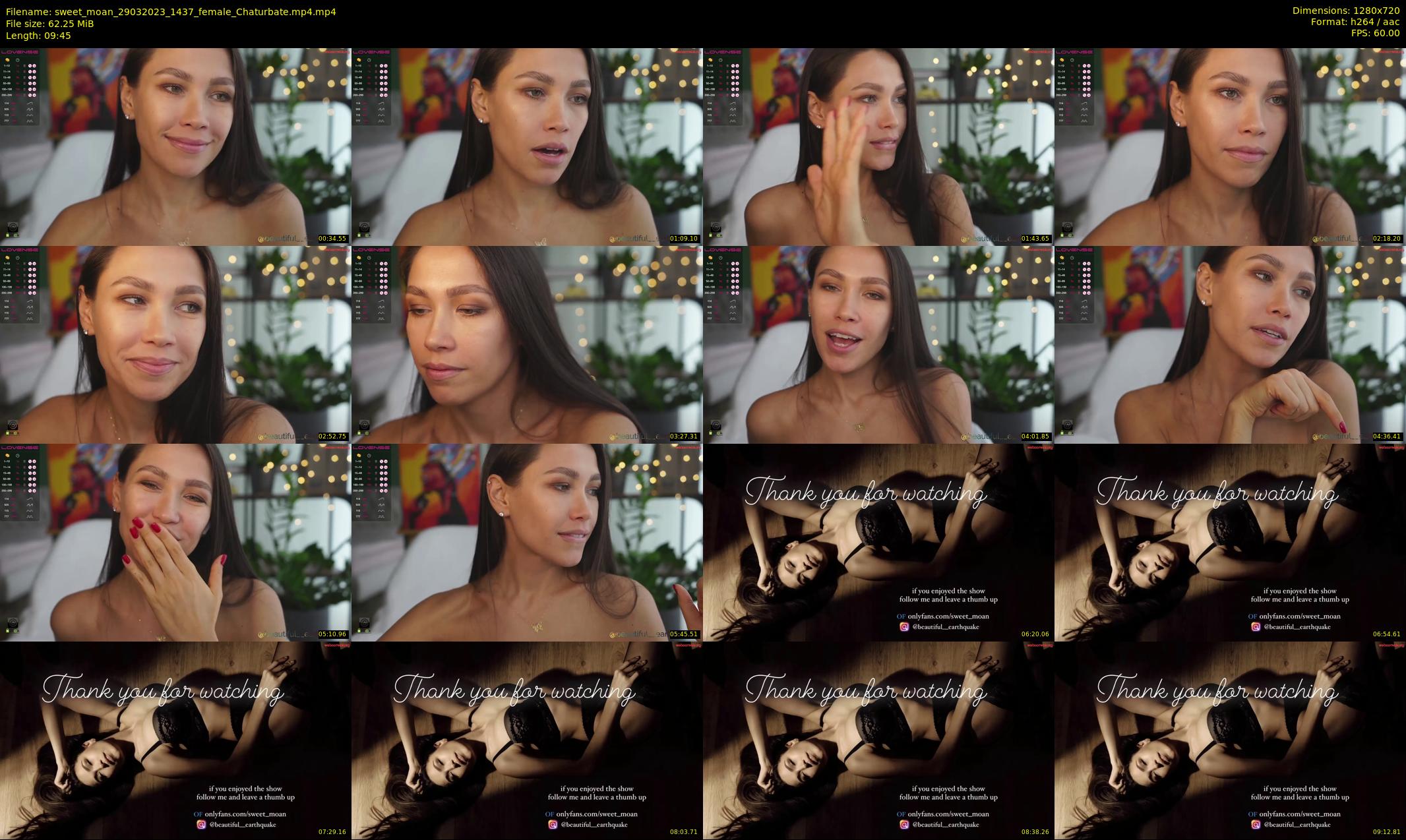 sweet_moan — 10 minute Chaturbate female cam show recording, 720p, Mar 29, 2023