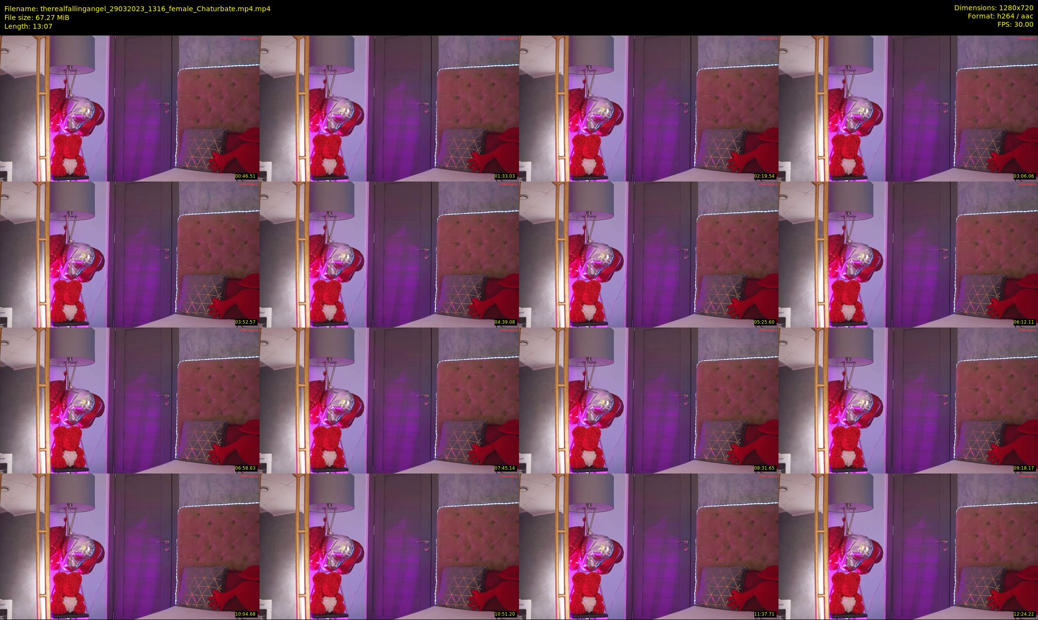 therealfallingangel — 14 minute Chaturbate female cam show recording, 720p, Mar 29, 2023