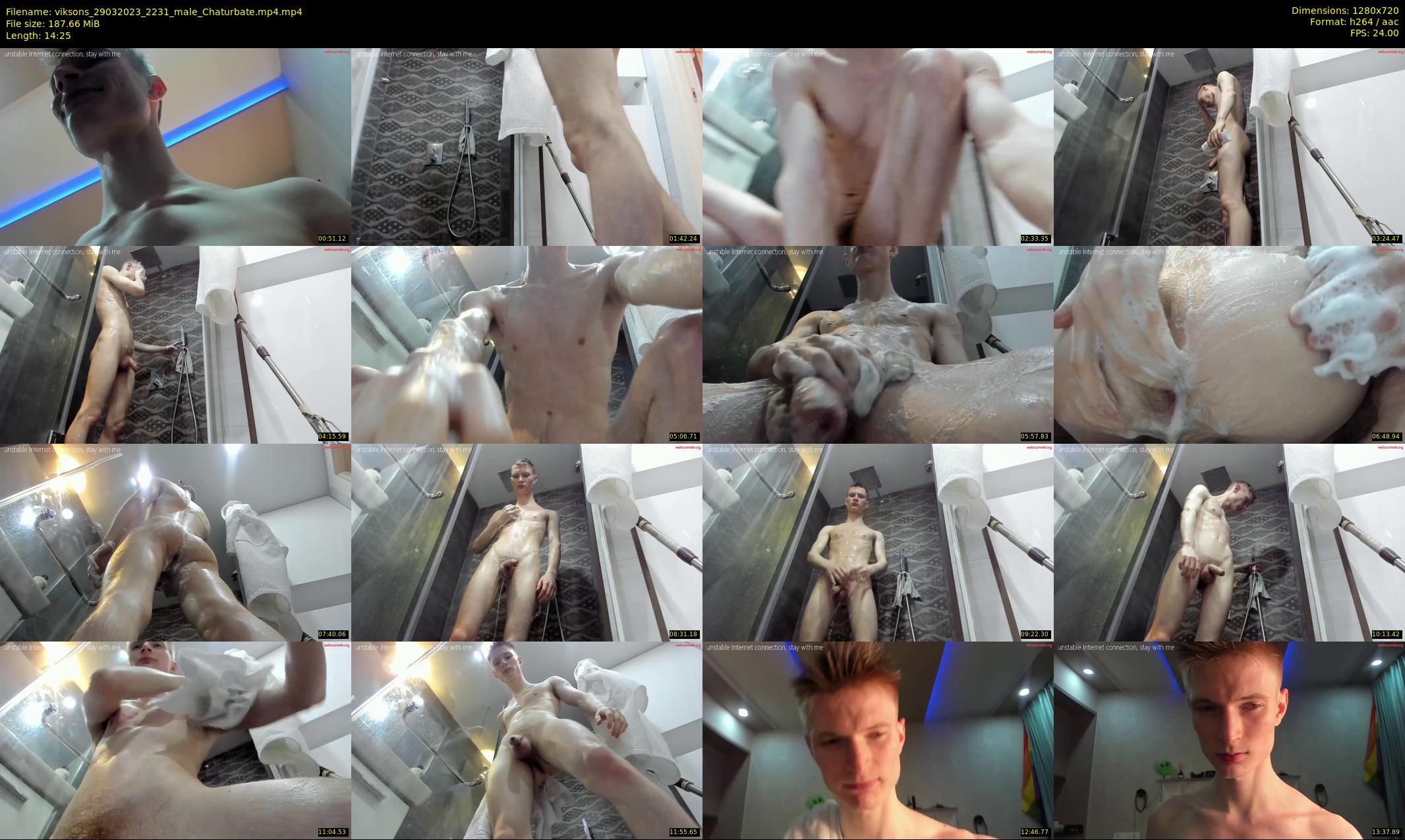 viksons — 15 minute Chaturbate male cam show recording, 720p, Mar 29, 2023