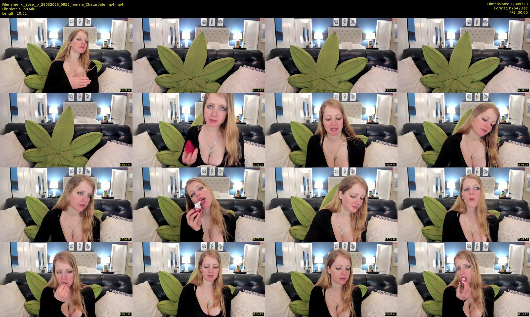 x__rose__x — 11 minute Chaturbate female cam show recording, 720p, Mar 29, 2023