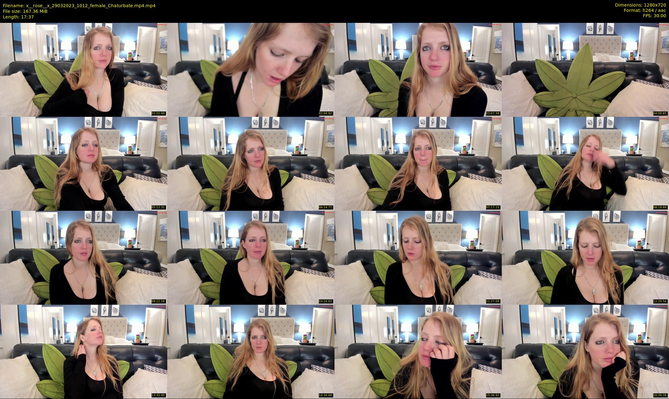 x__rose__x — 18 minute Chaturbate female cam show recording, 720p, Mar 29, 2023