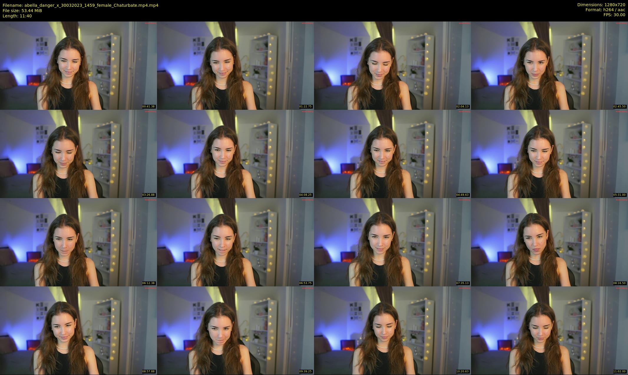 abella_danger_x — 12 minute Chaturbate female cam show recording, 720p, Mar 30, 2023