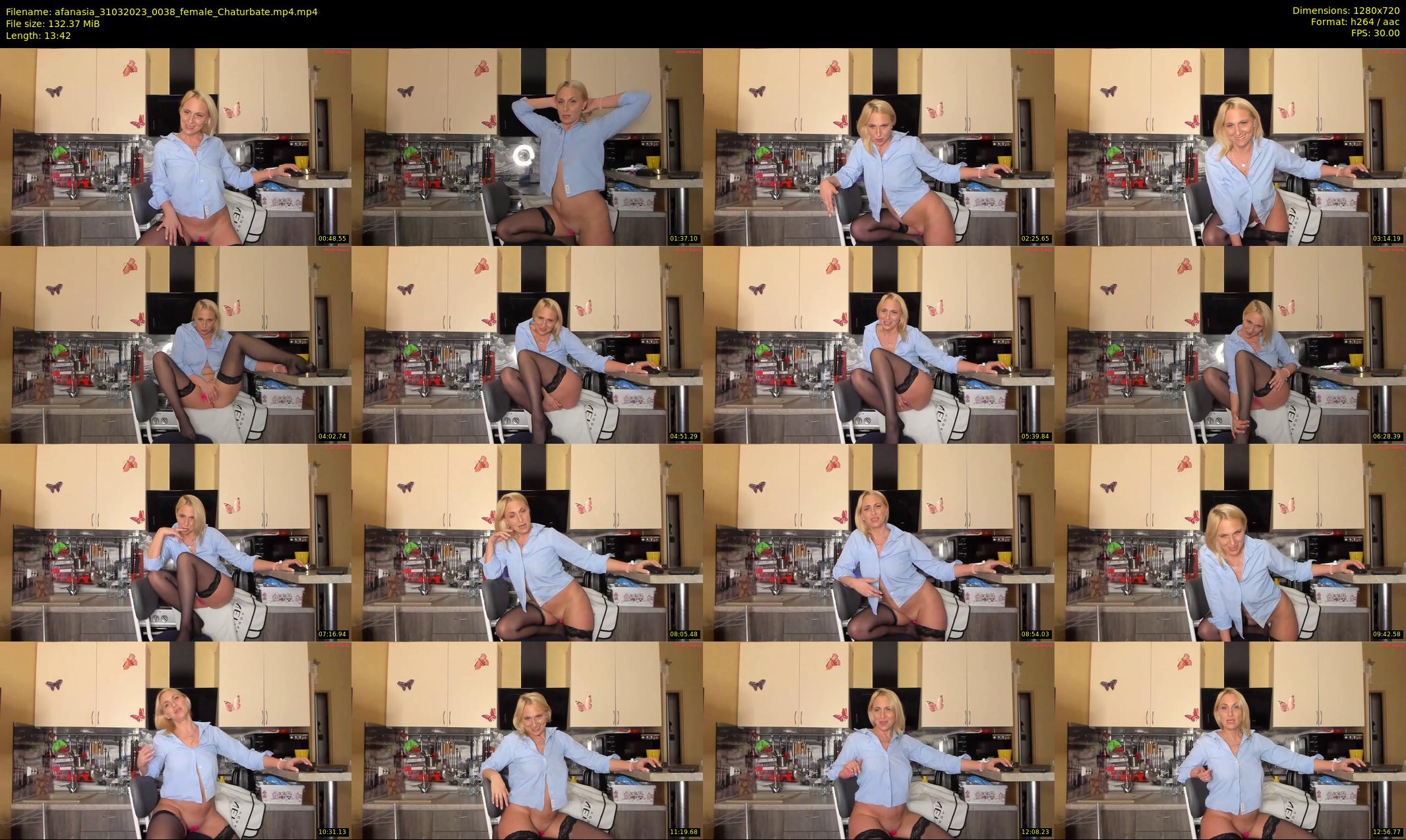 afanasia — 14 minute Chaturbate female cam show recording, 720p, Mar 31, 2023