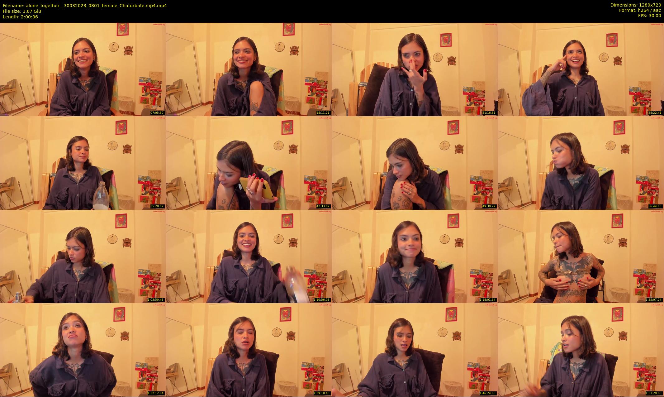 alone_together_ — 121 minute Chaturbate female cam show recording, 720p, Mar 30, 2023