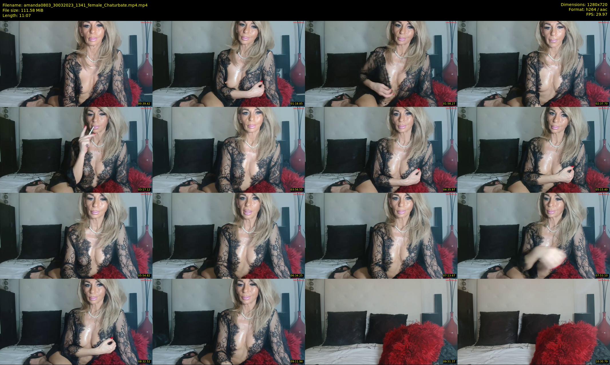 amanda0803 — 12 minute Chaturbate female cam show recording, 720p, Mar 30, 2023