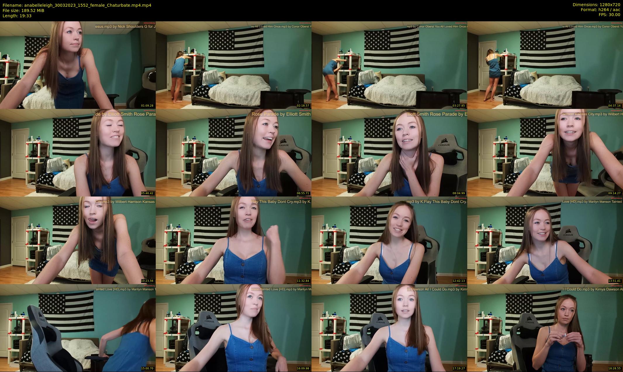 anabelleleigh — 20 minute Chaturbate female cam show recording, 720p, Mar 30, 2023
