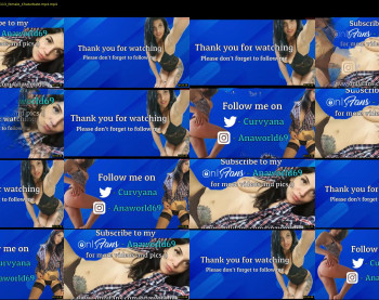 anaworld69 — 3 minute Chaturbate female cam show recording, 720p, Mar 31, 2023