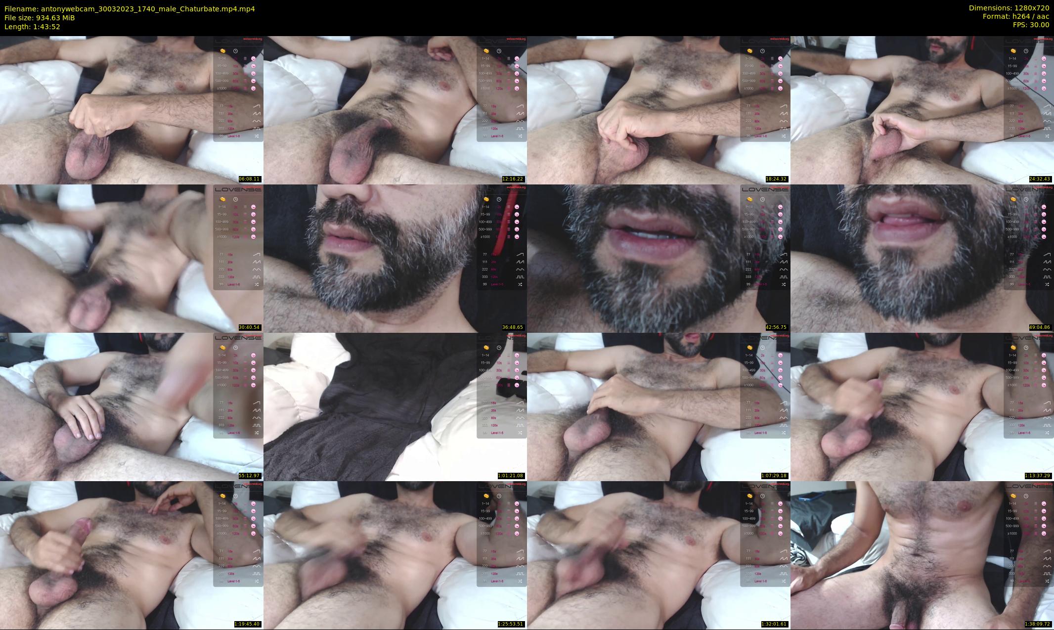 antonywebcam — 104 minute Chaturbate male cam show recording, 720p, Mar 30, 2023