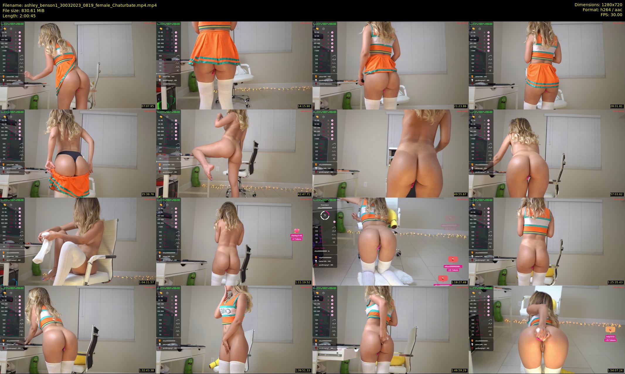 ashley_benson1 — 121 minute Chaturbate female cam show recording, 720p, Mar 30, 2023