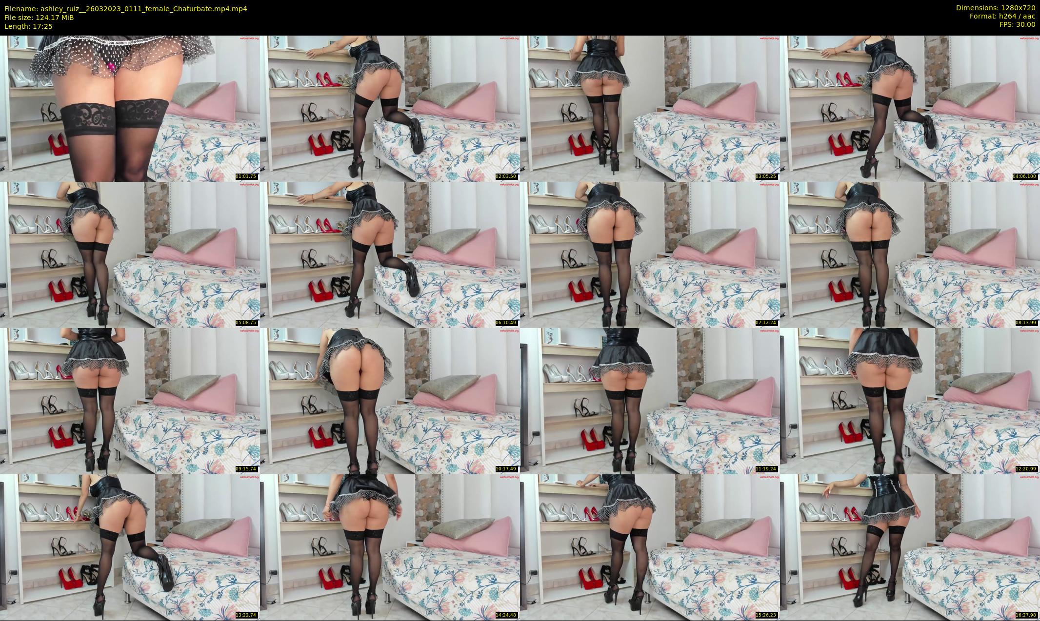 ashley_ruiz_ — 18 minute Chaturbate female cam show recording, 720p, Mar 26, 2023