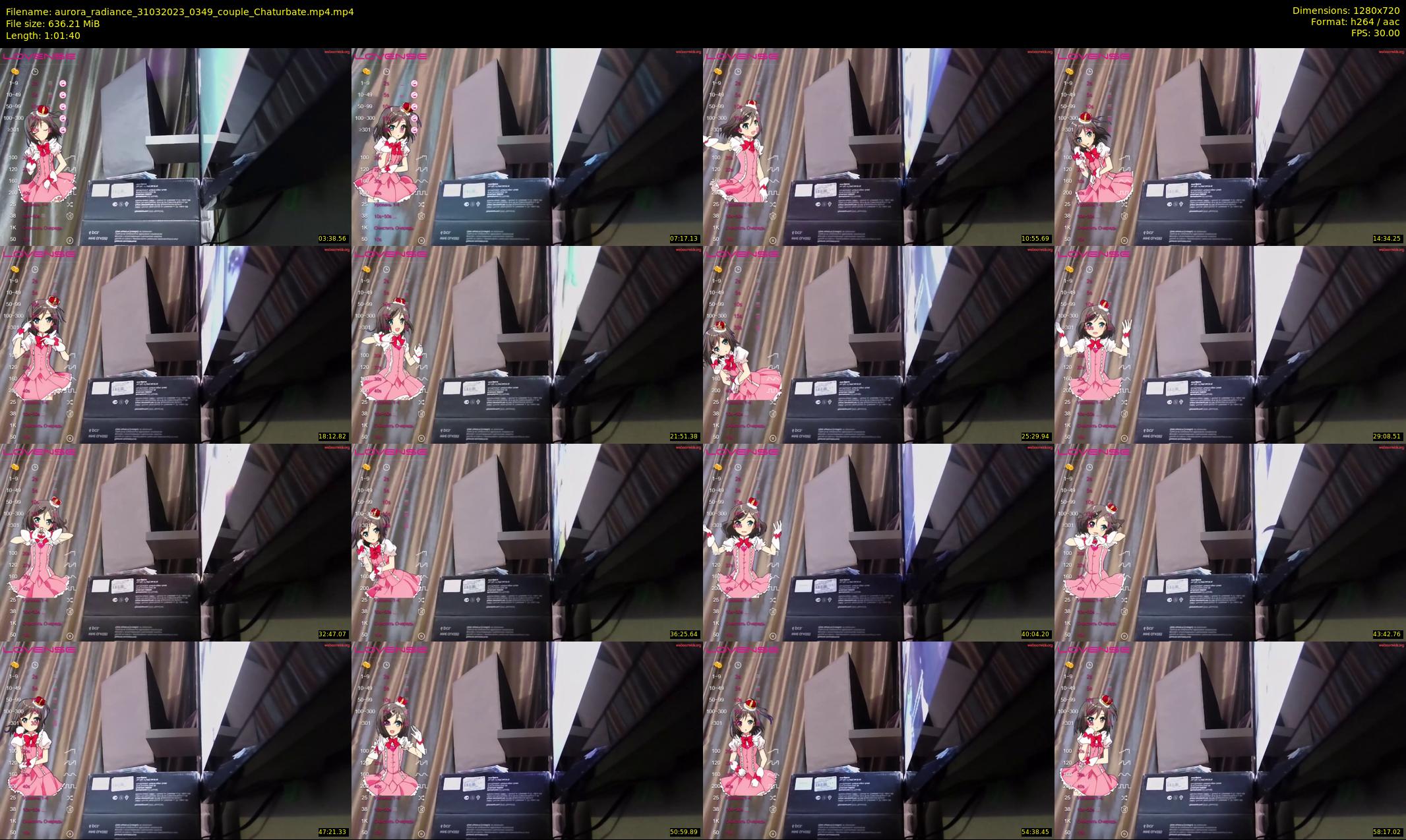 aurora_radiance — 62 minute Chaturbate couple cam show recording, 720p, Mar 31, 2023