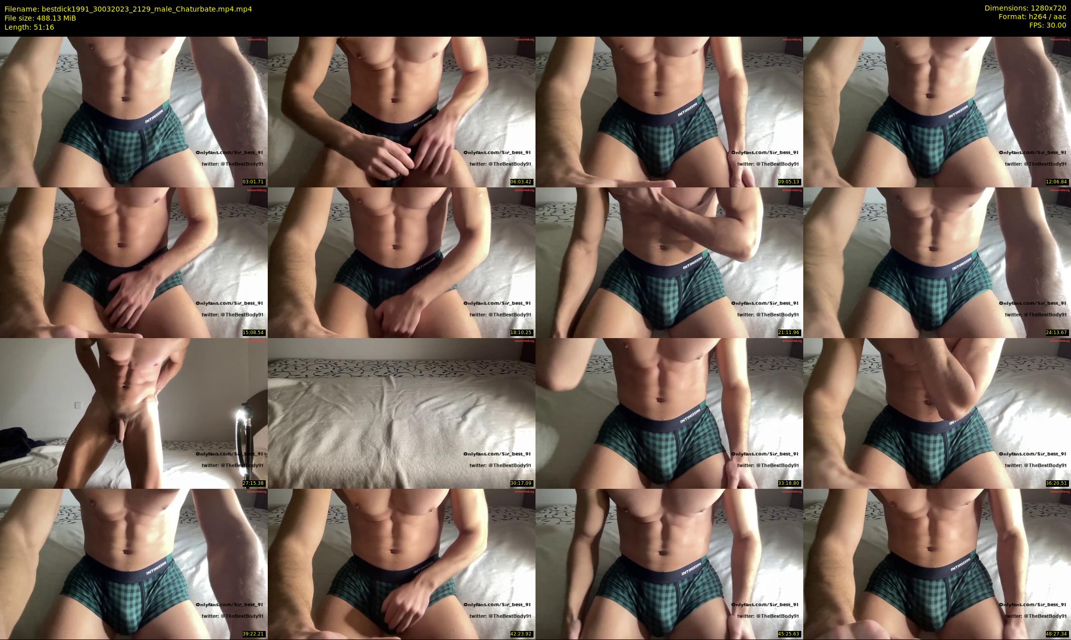 bestdick1991 — 52 minute Chaturbate male cam show recording, 720p, Mar 30, 2023